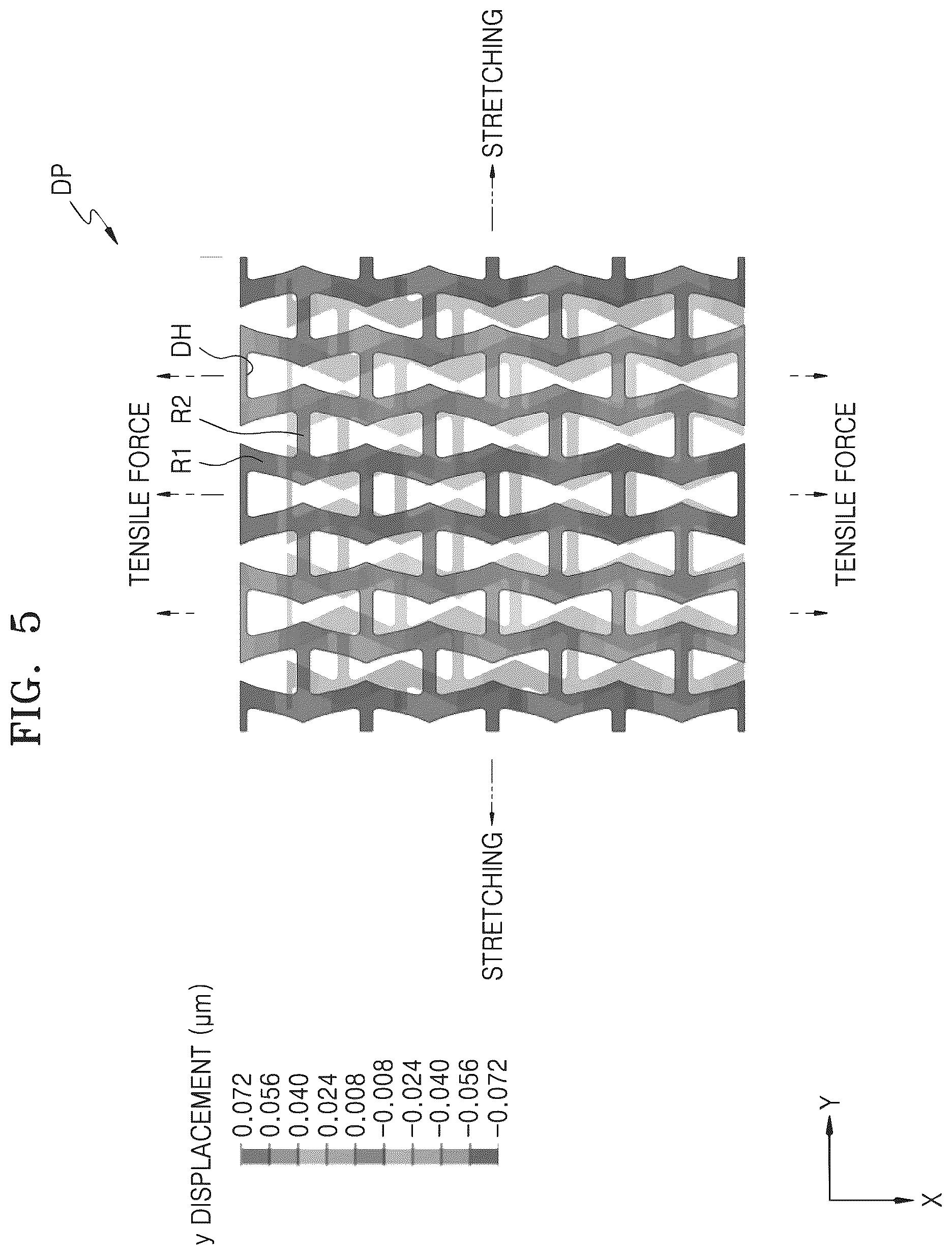 Patent US12378655 Figure 5 – Mask, mask assembly, and apparatus for manufacturing display apparatus