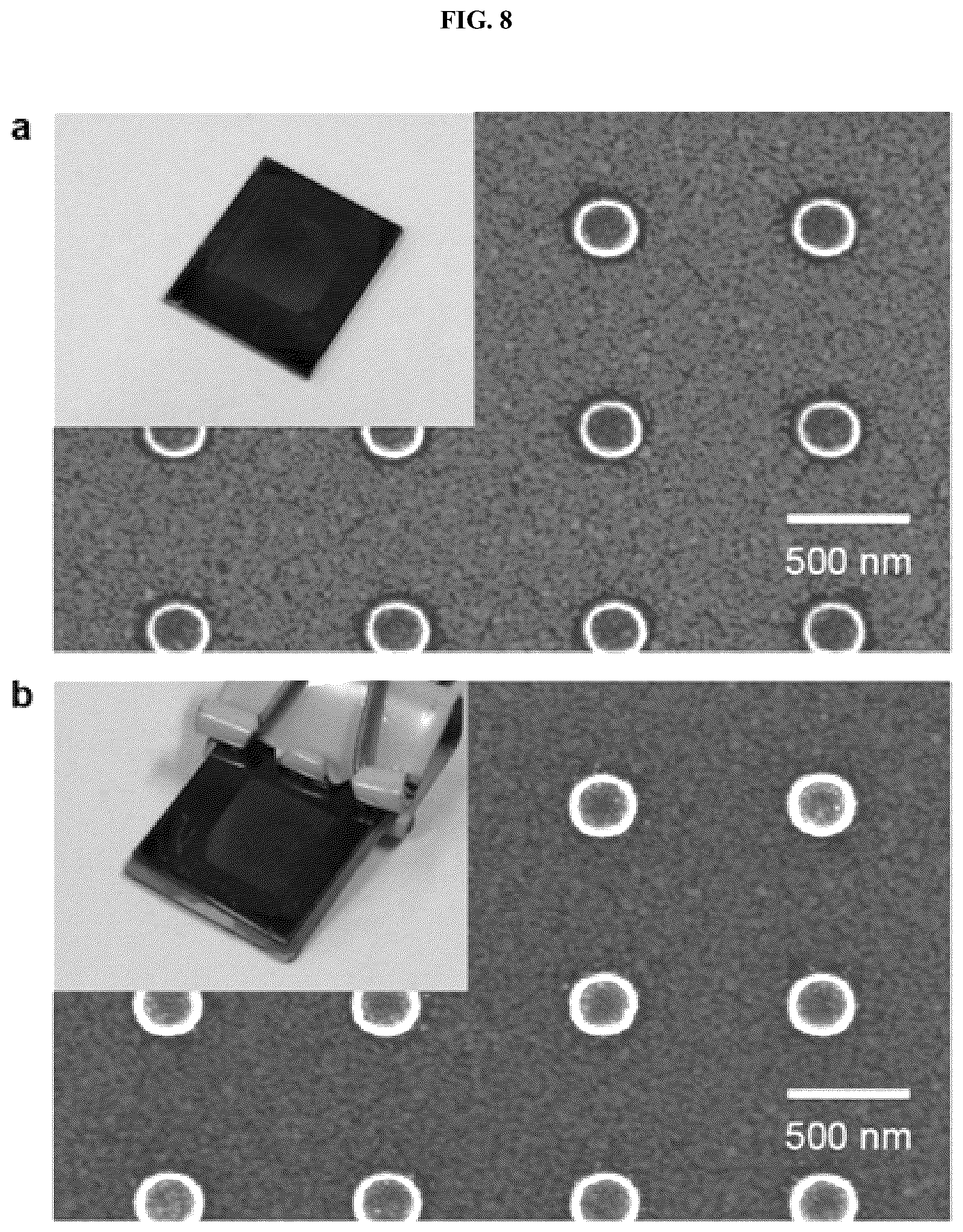Patent US12378661 Figure 8 – Method of preparing multicomponent nanopattern