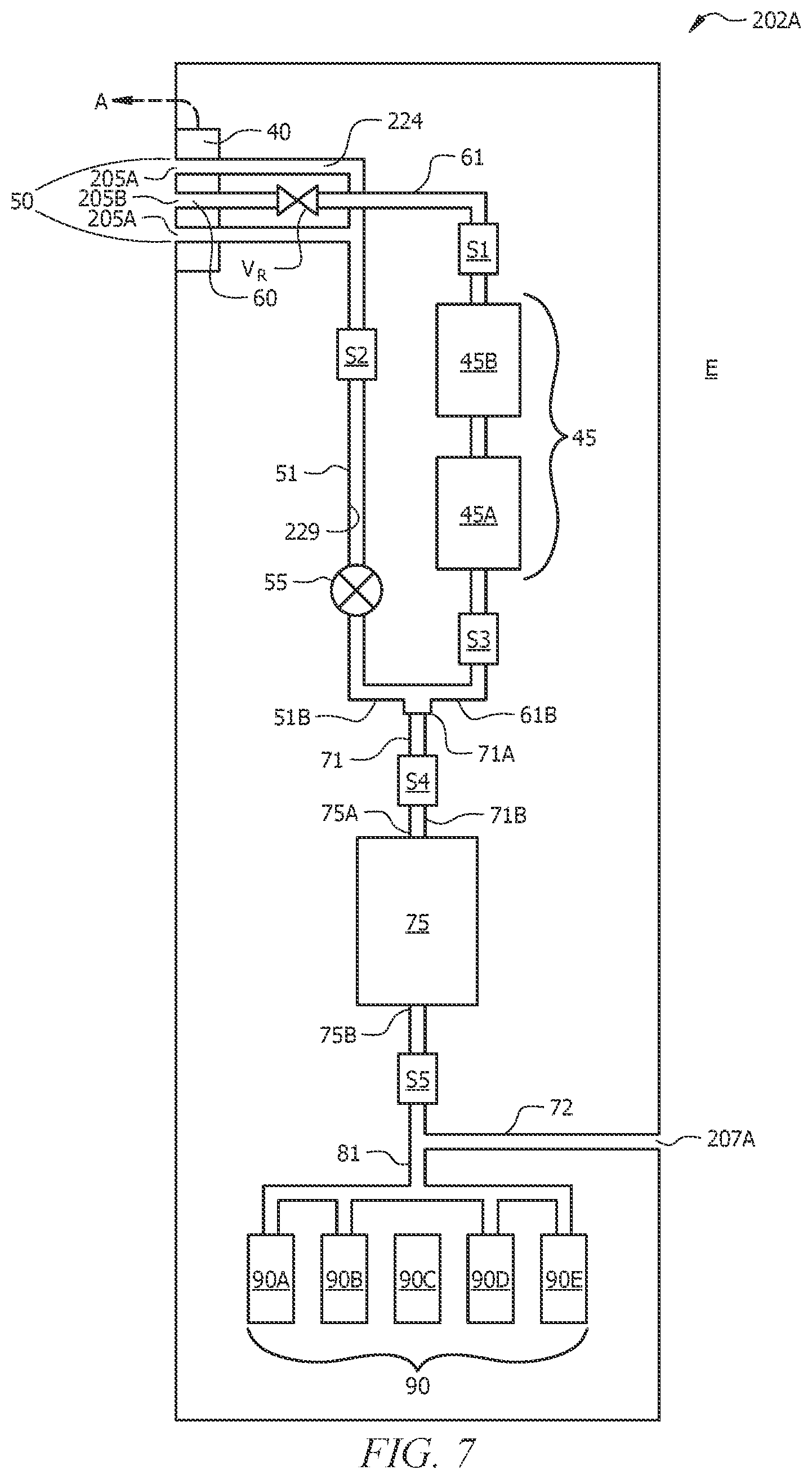 Patent US12378663 Figure 8 – Depositing coatings on and within a housing, apparatus, or tool using a coating system positioned therein