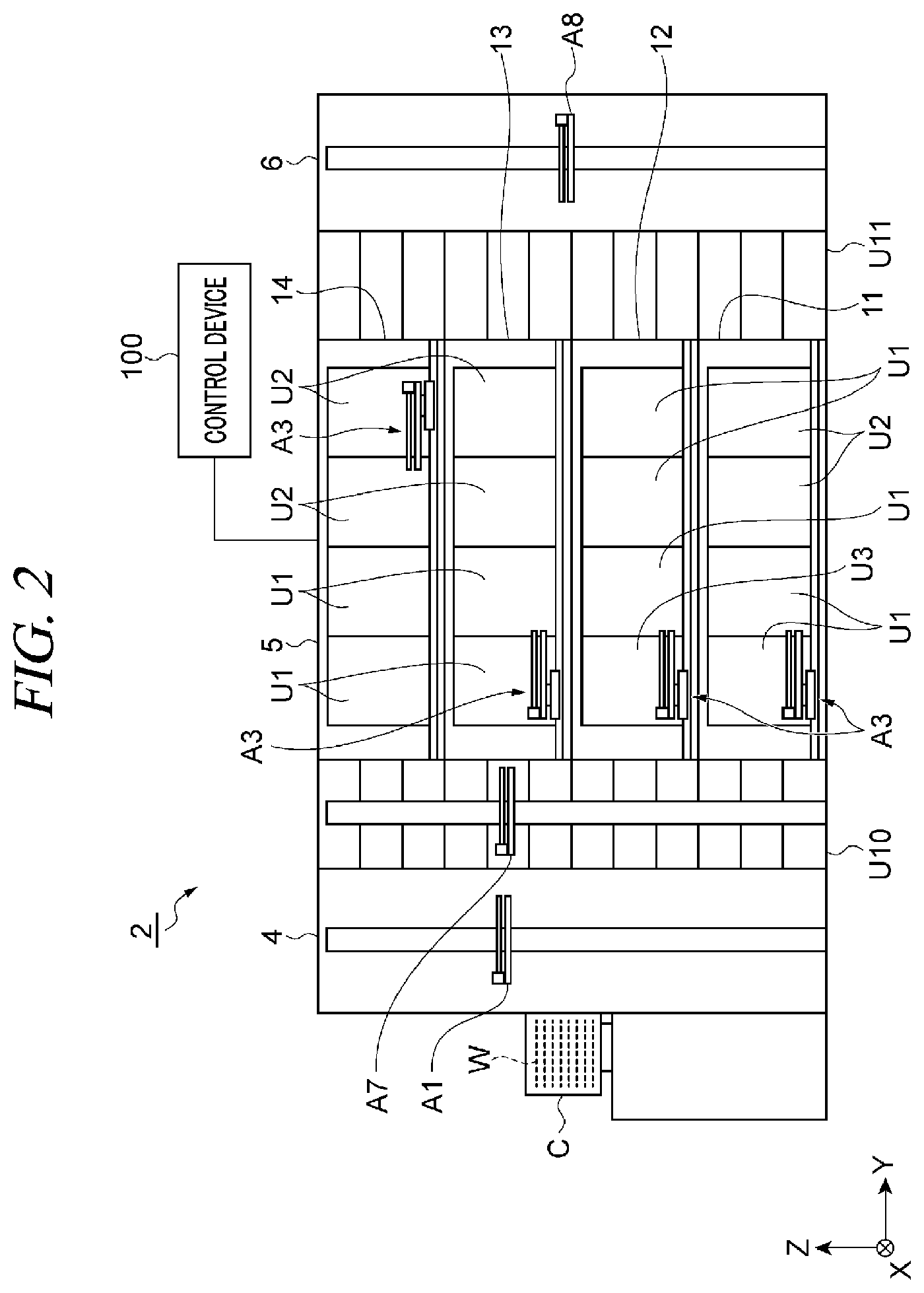 Patent US12378670 Figure 2 – Substrate processing method