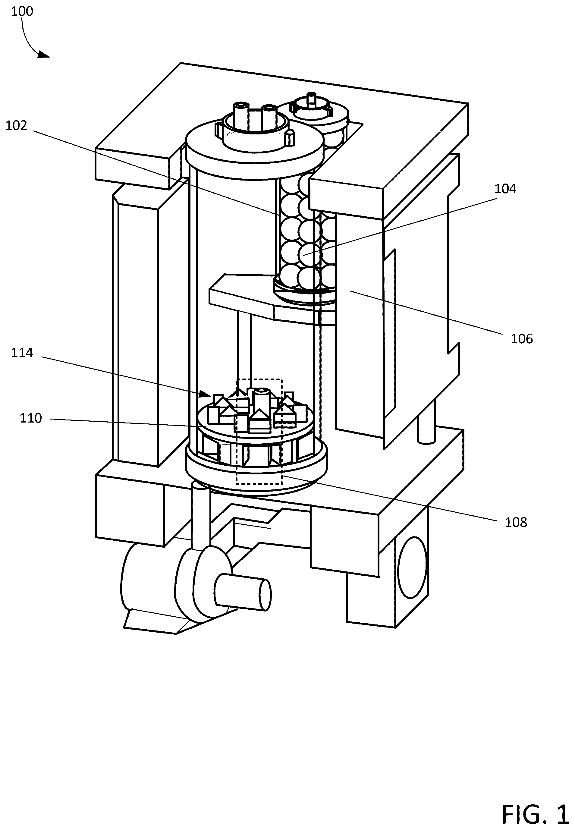 Patent US12378679 — Hydroxy gas generator — Figure 1
