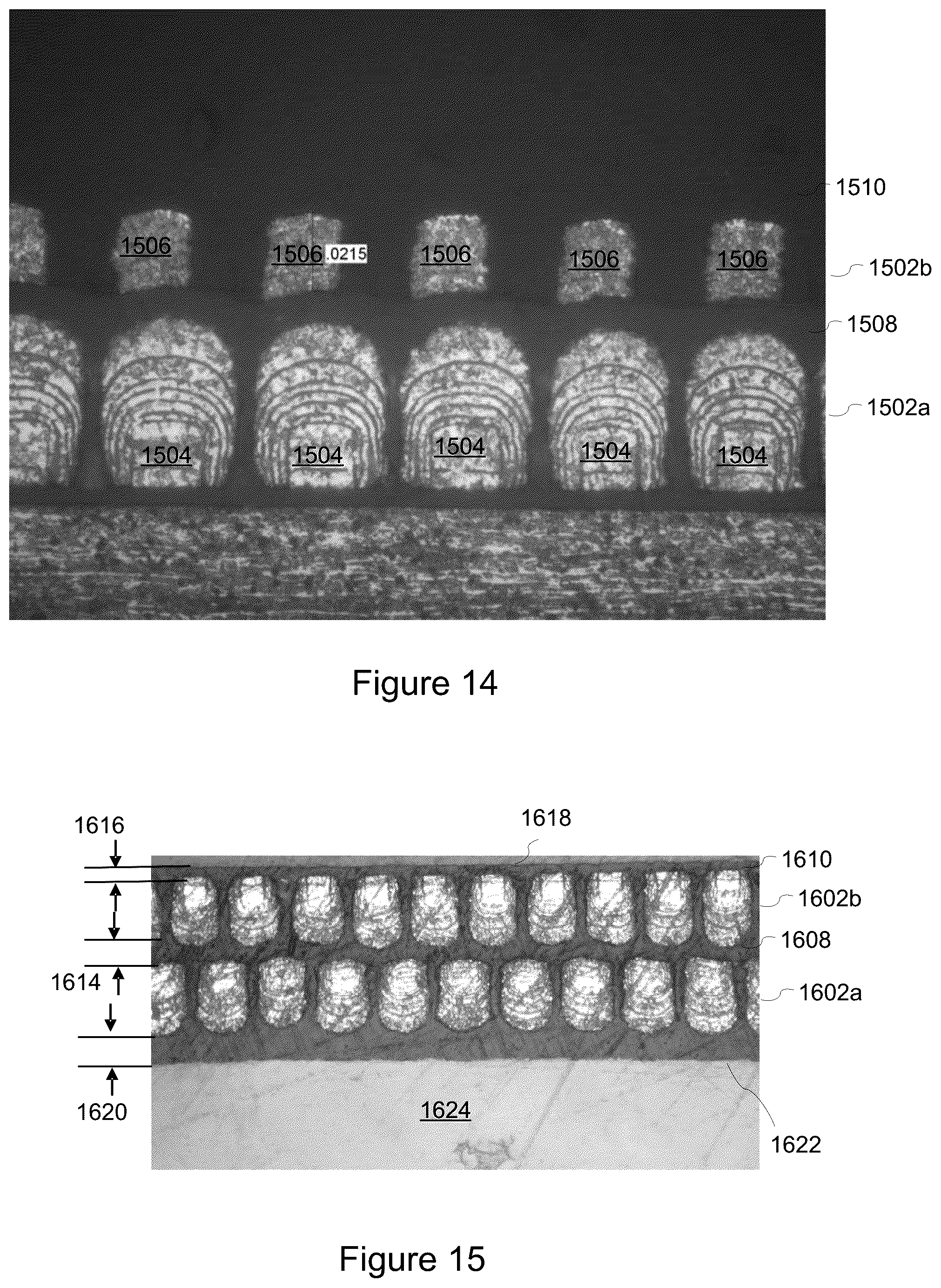 Patent US12378687 Figure 10 – High aspect ratio electroplated structures and anisotropic electroplating processes