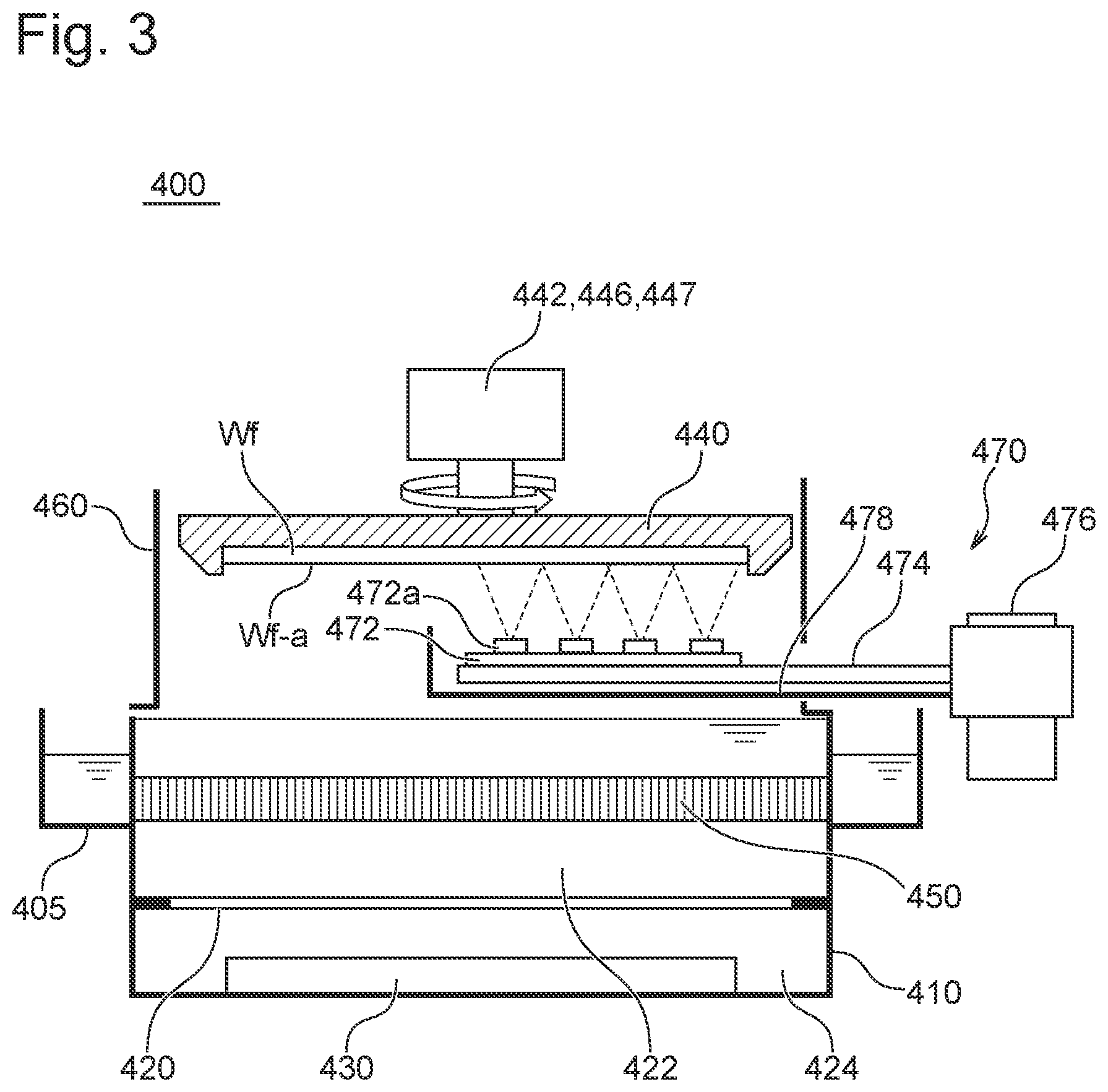 Patent US12378689 Figure 3 – Plating apparatus and contact cleaning method