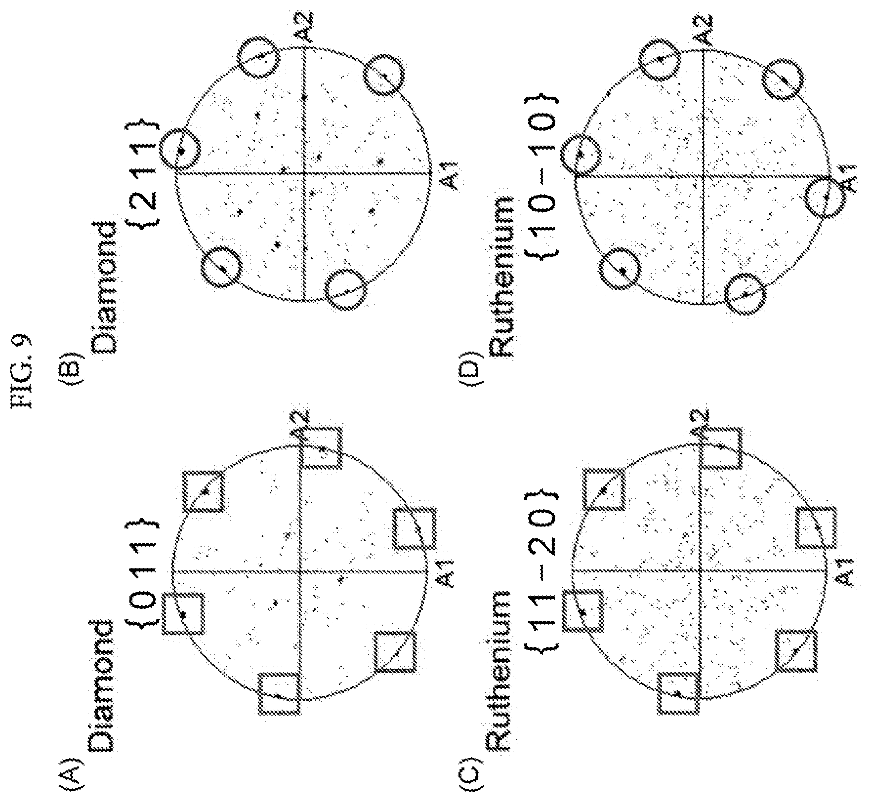 Patent US12378691 Figure 9 – Laminate, single crystal diamond substrate and method of producing same