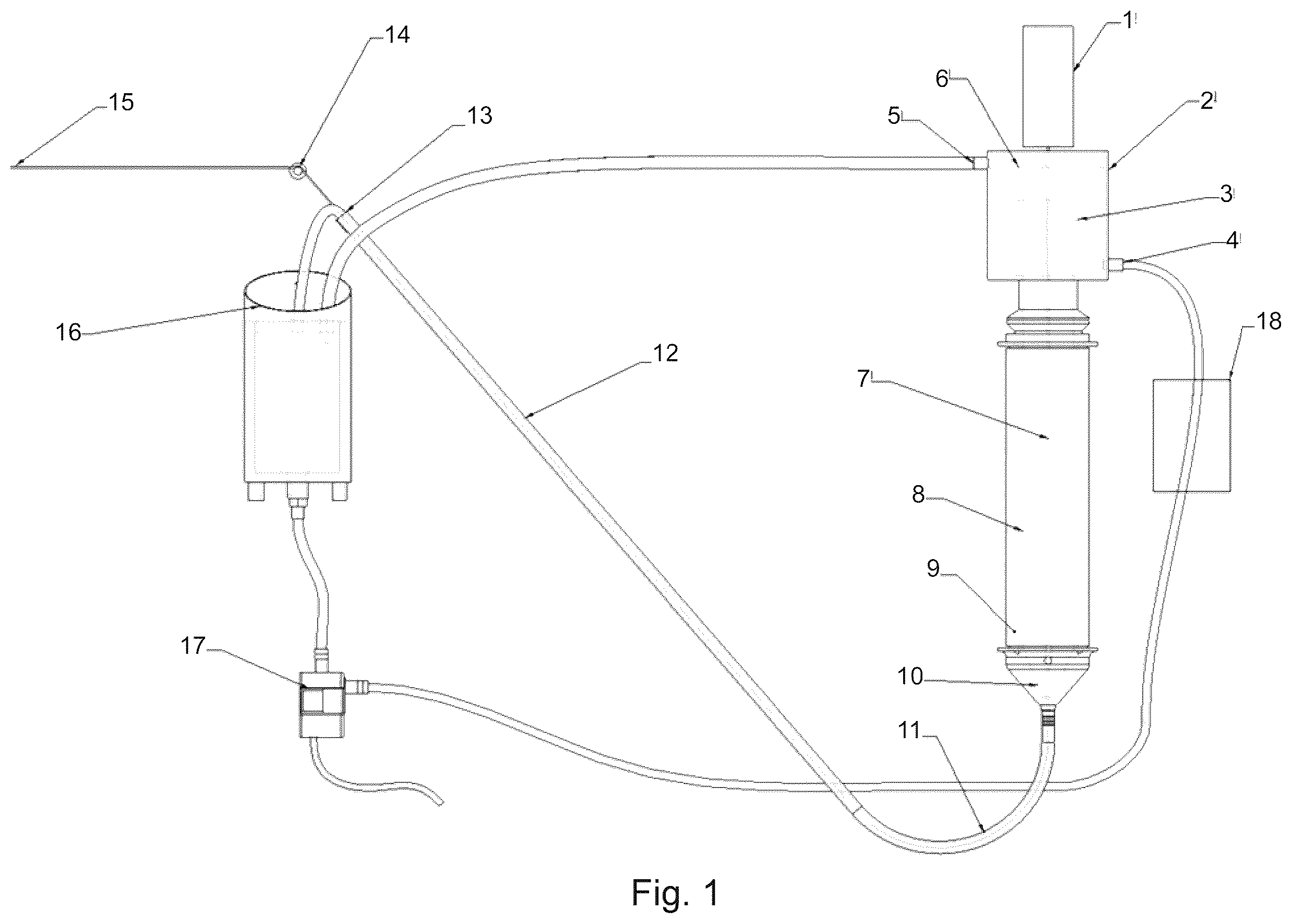 Patent US12378698 Figure 1 – Coagulation bath system for fiber spinning