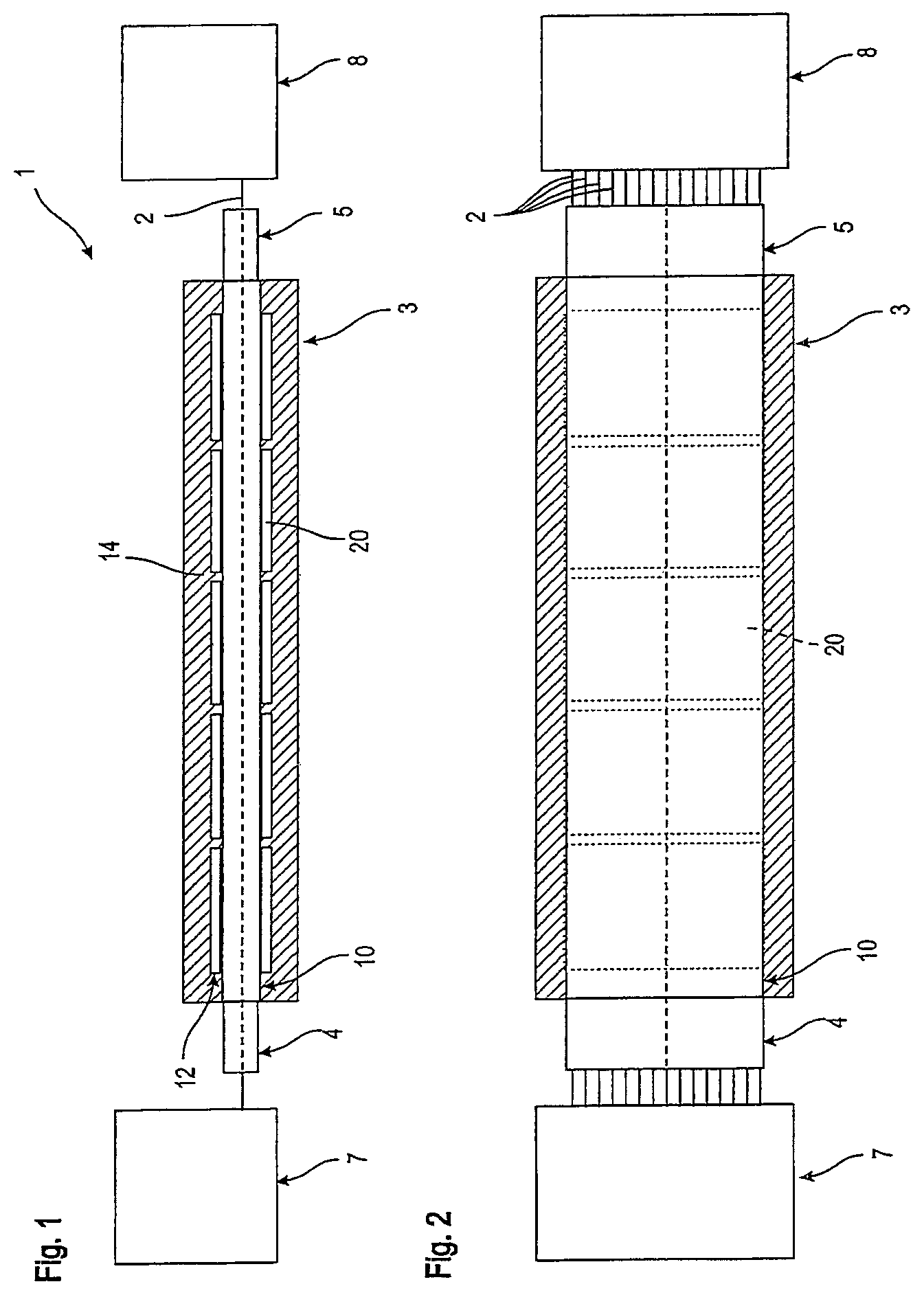 Patent US12378701 Figure 1 – Method and device for stabilizing precursor fibers or films for producing carbon fibers or films