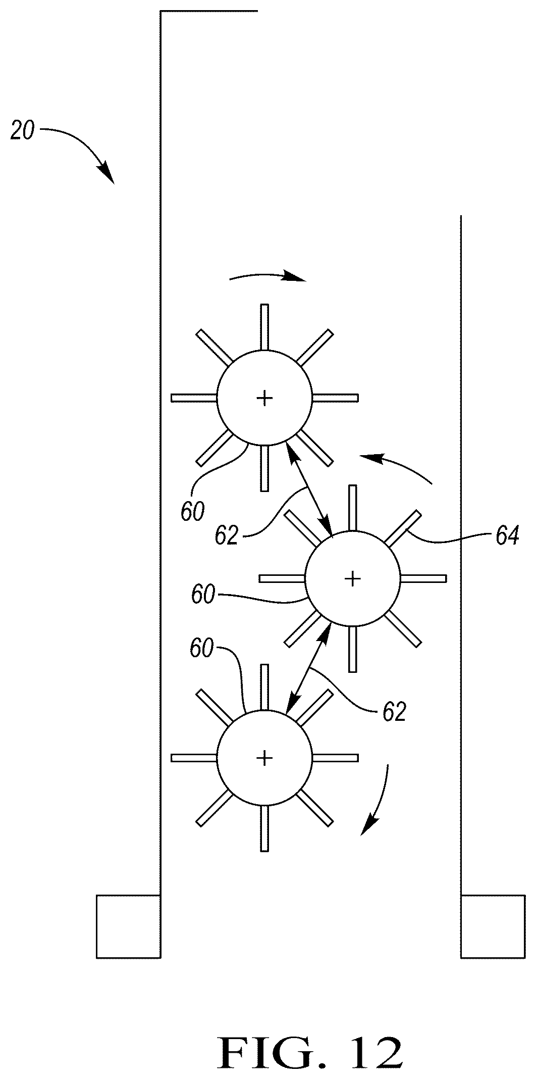 Patent US12378703 Figure 9 – Growing medium and mulch fiber opening apparatus