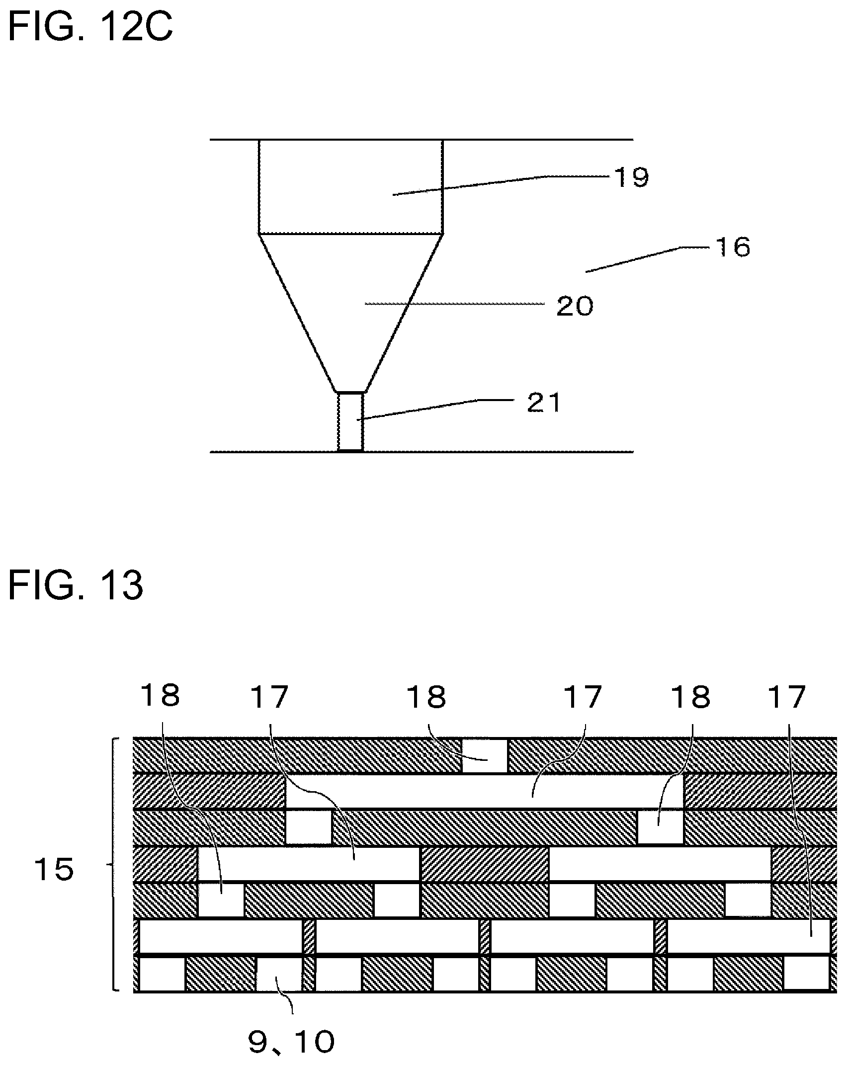 Patent US12378704 Figure 12 – Stretch-processed yarn, fiber product, composite spinneret, and composite fiber production method