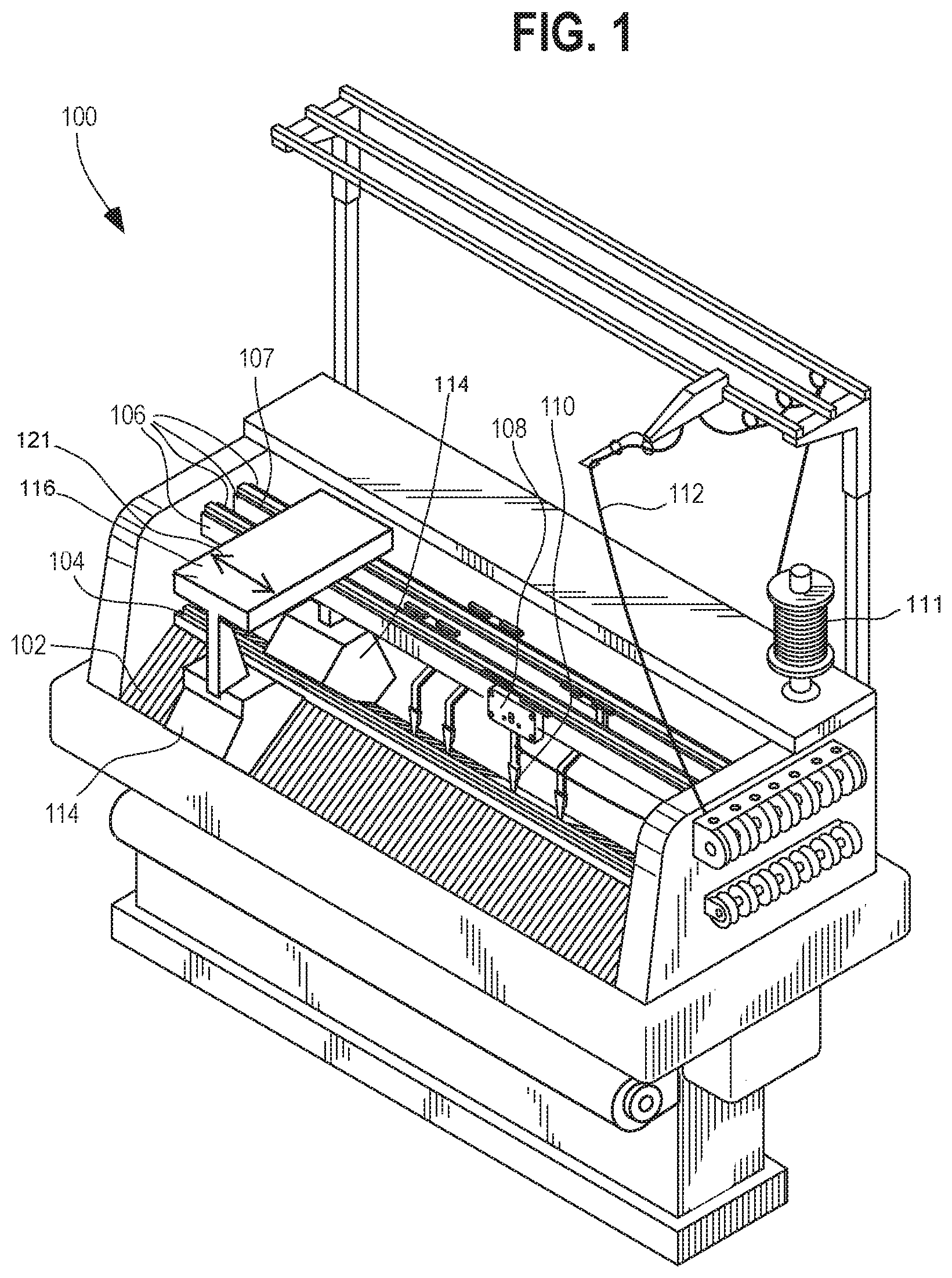 Patent US12378707 Figure 1 – Multi-layer knitted component