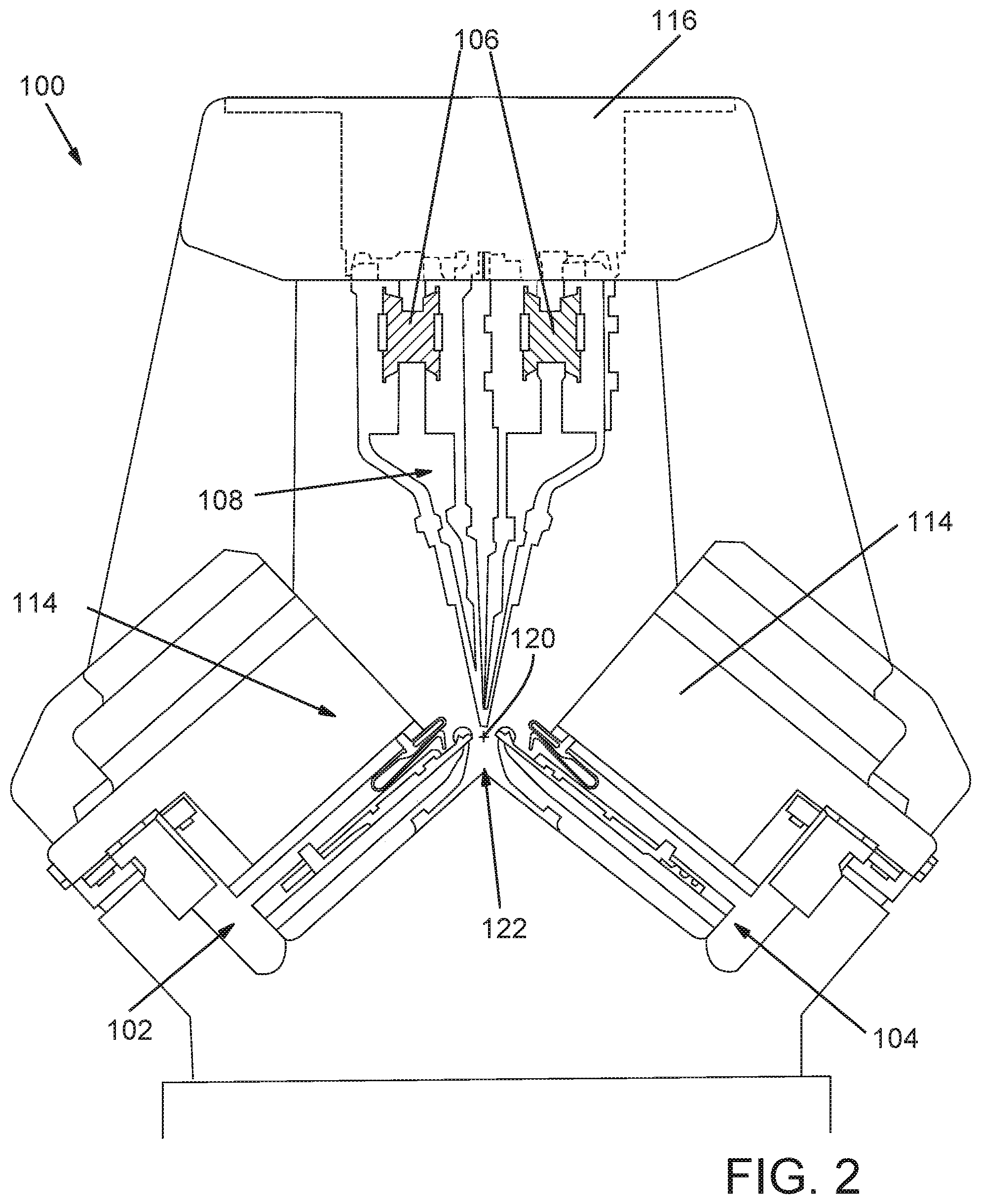 Patent US12378707 Figure 2 – Multi-layer knitted component