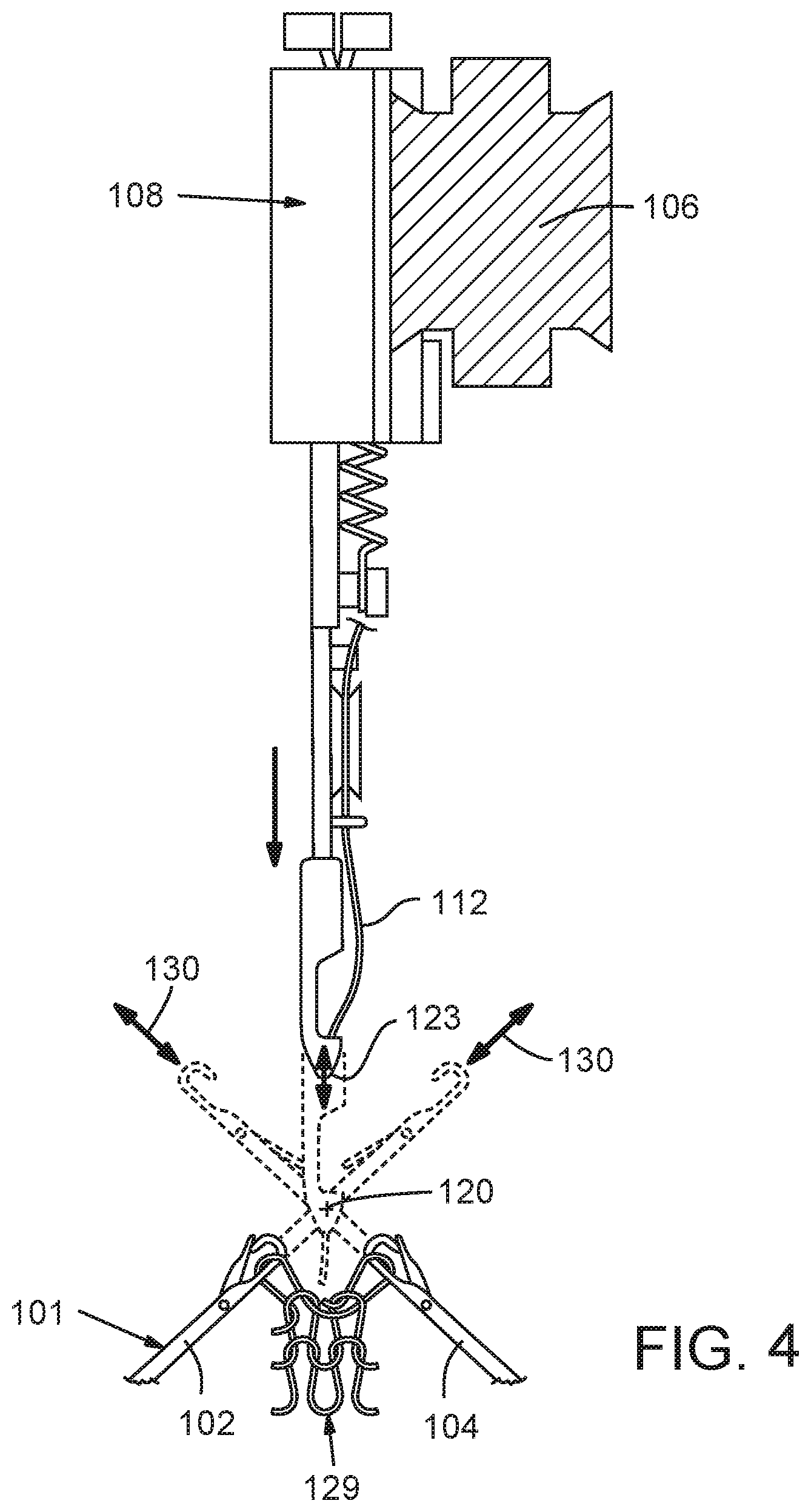 Patent US12378707 Figure 4 – Multi-layer knitted component