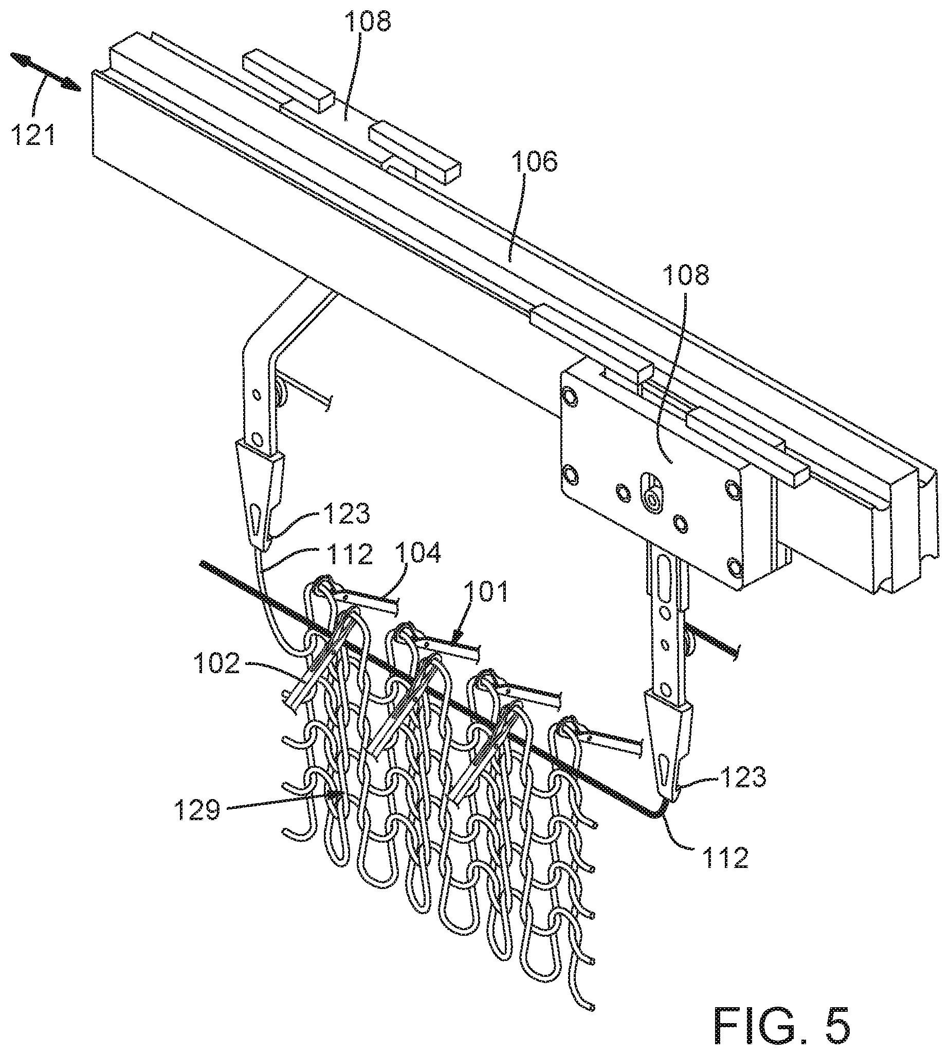 Patent US12378707 Figure 5 – Multi-layer knitted component