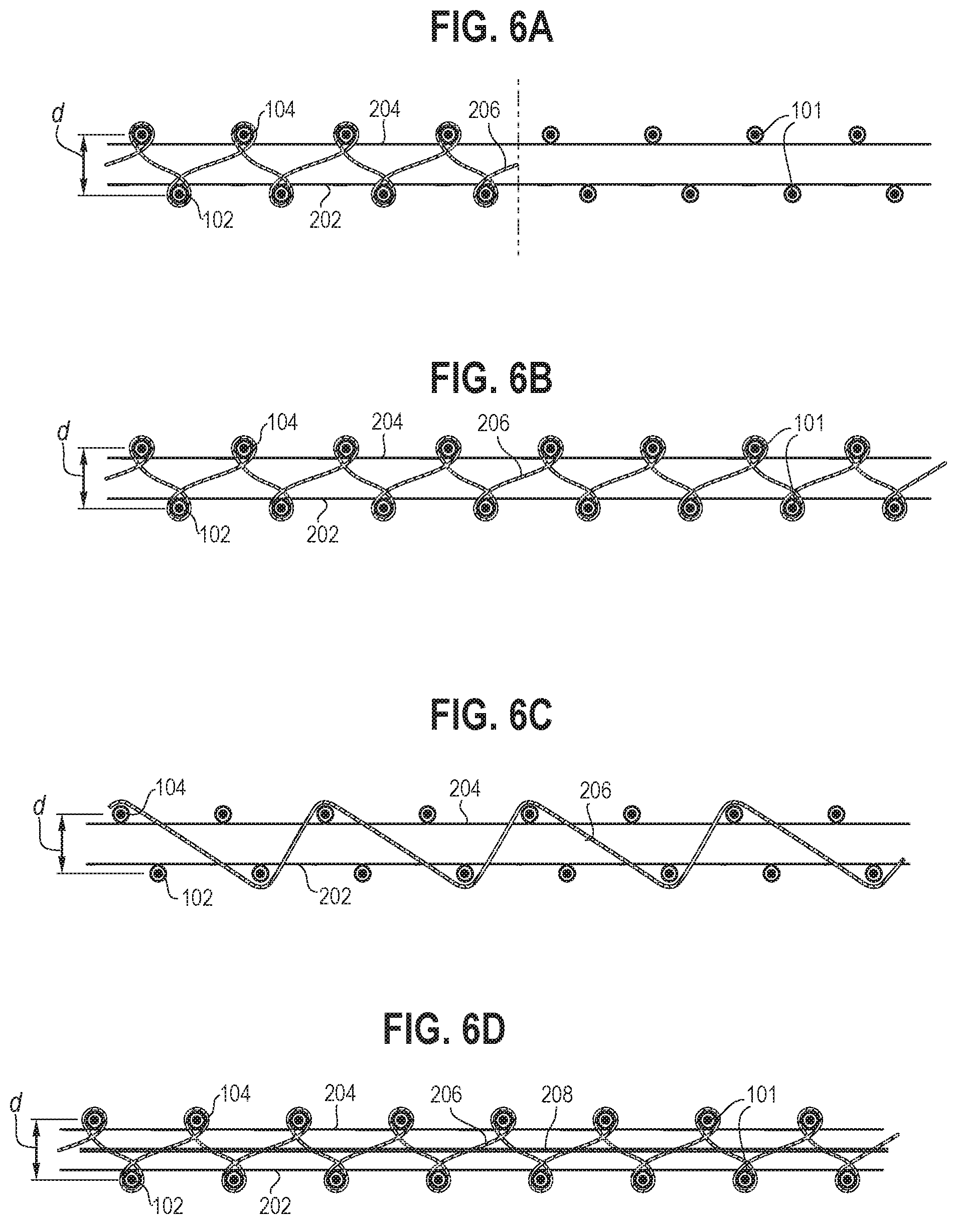 Patent US12378707 Figure 6 – Multi-layer knitted component