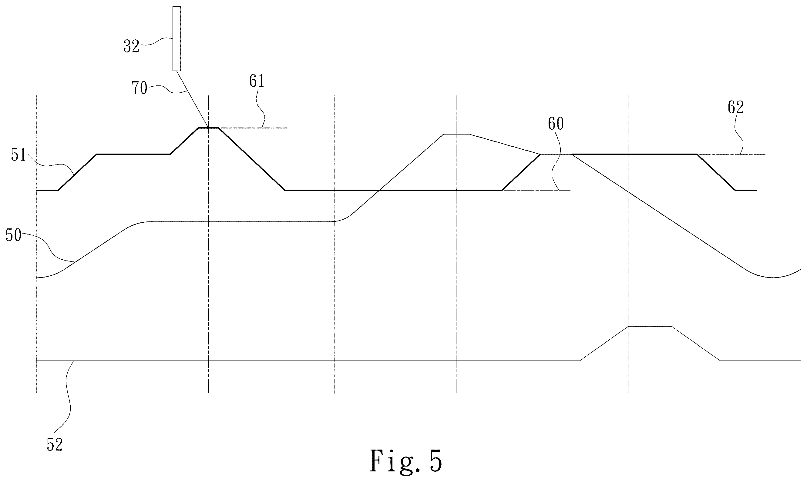 Patent US12378708 Figure 5 – Circular knitting machine for knitting pile fabric