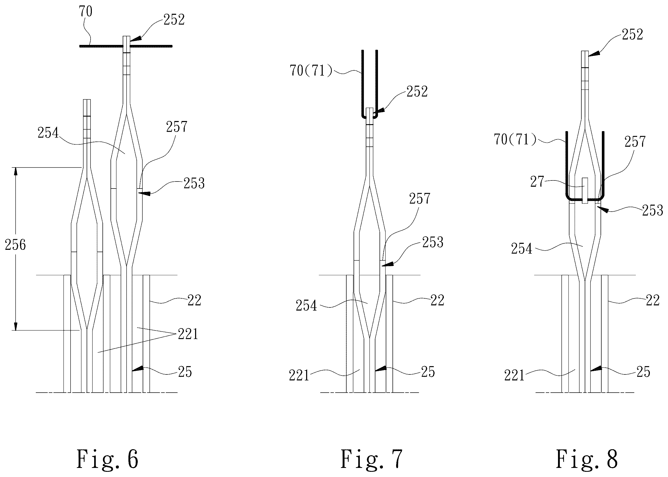 Patent US12378708 Figure 6 – Circular knitting machine for knitting pile fabric