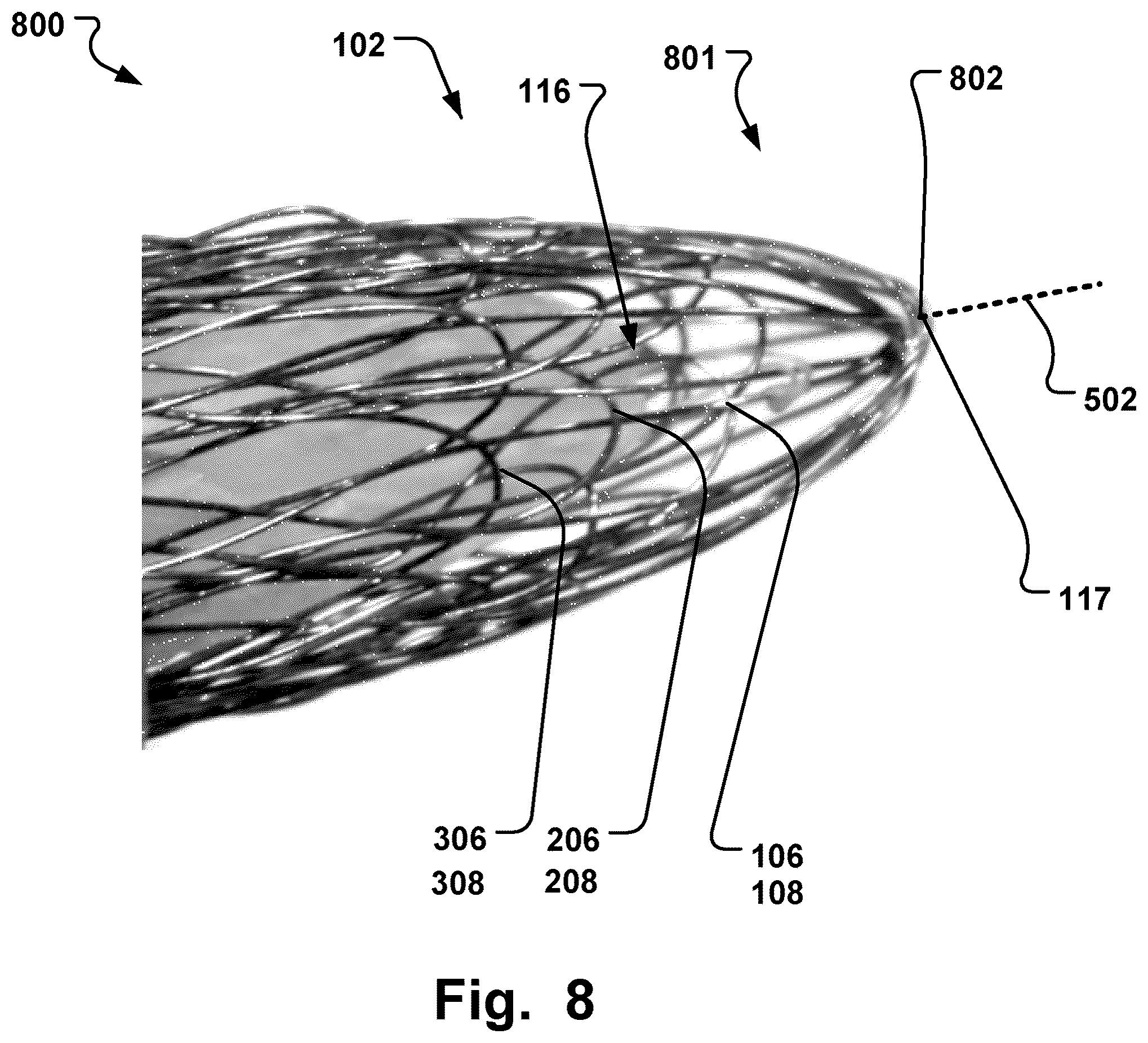 Patent US12378709 Figure 8 – Braided medical device and manufacturing method thereof