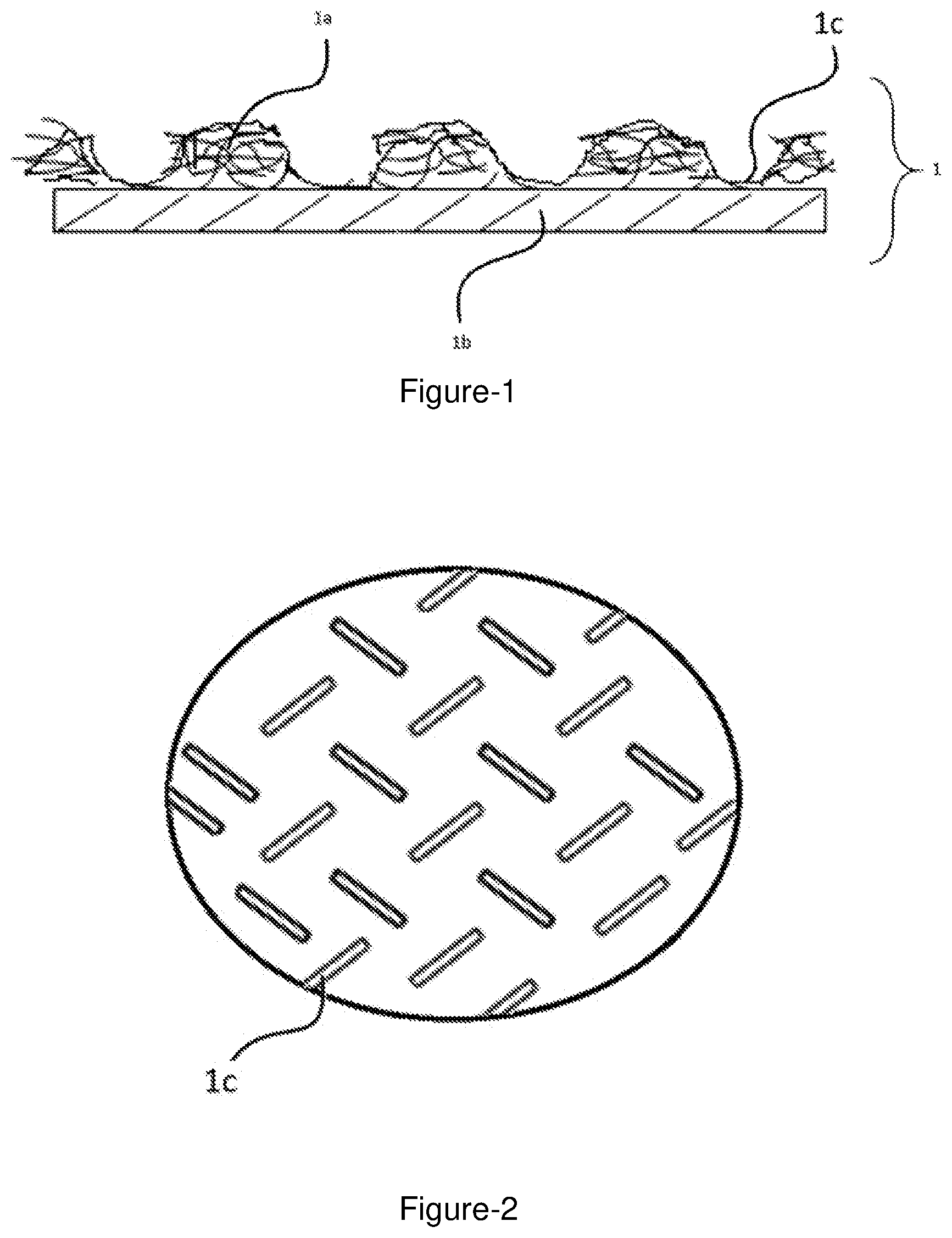 Patent US12378710 Figure 1 – Multi-layer interlining and the production process thereof