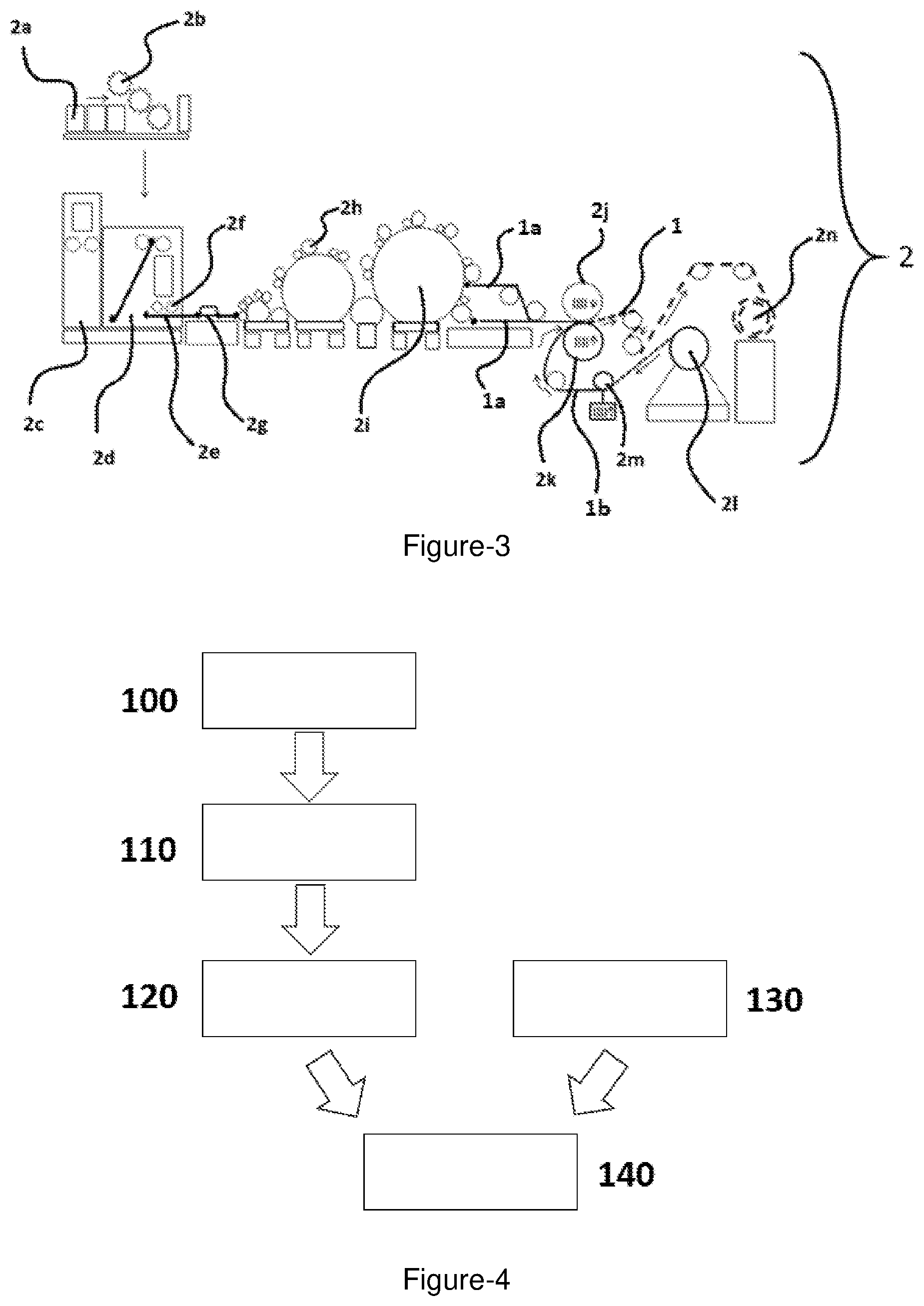 Patent US12378710 Figure 2 – Multi-layer interlining and the production process thereof