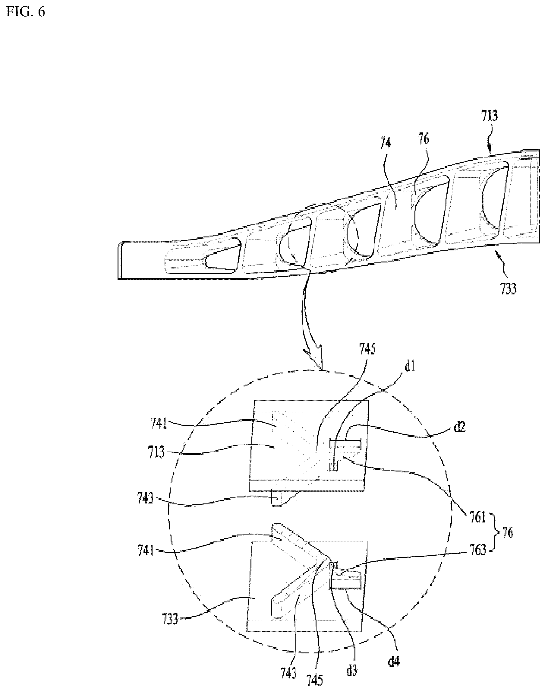 Patent US12378712 Figure 6 – Apparatus for treating laundry