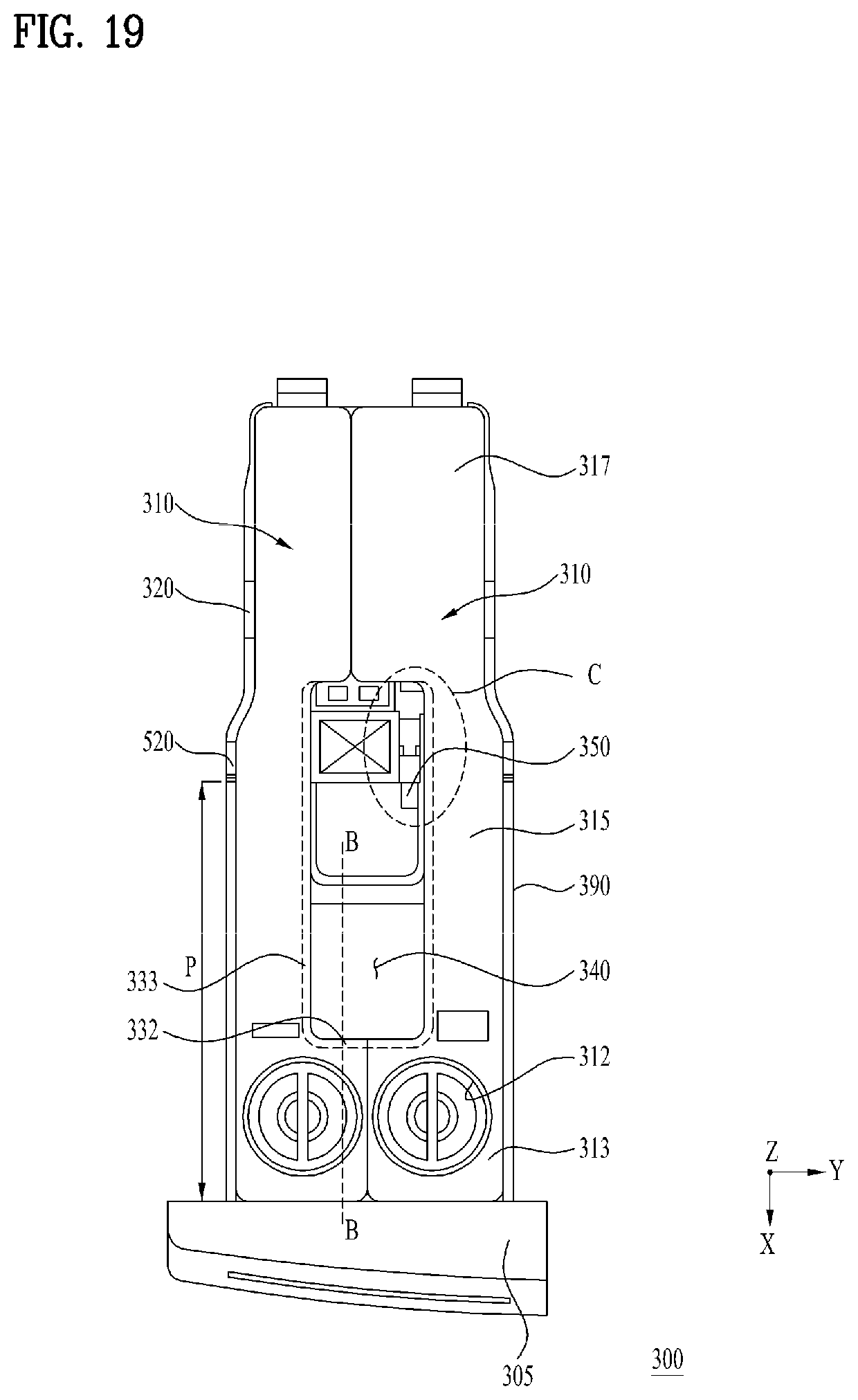 Patent US12378713 Figure 19 – Laundry treating apparatus