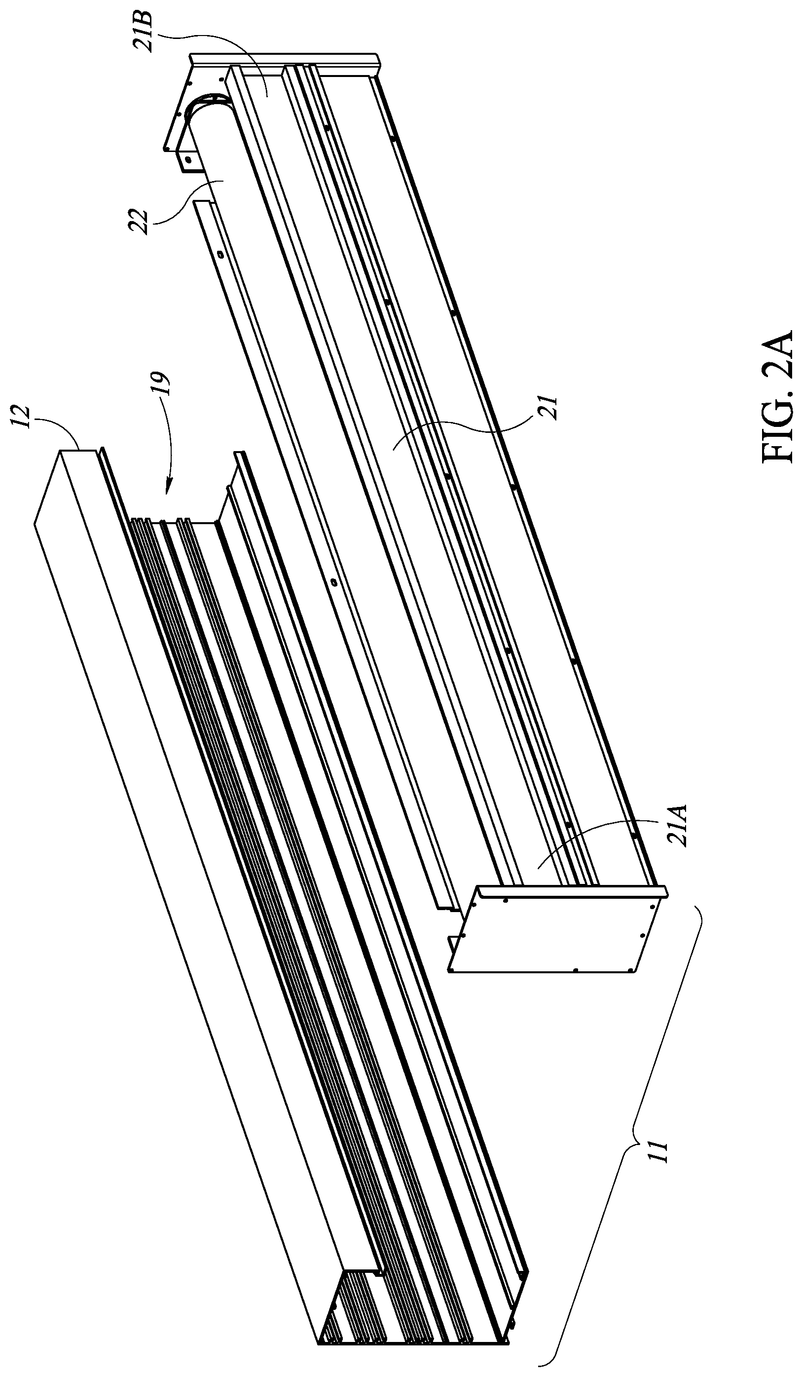 Patent US12378714 Figure 2 – Wall mounted motorized clothes hanging devices