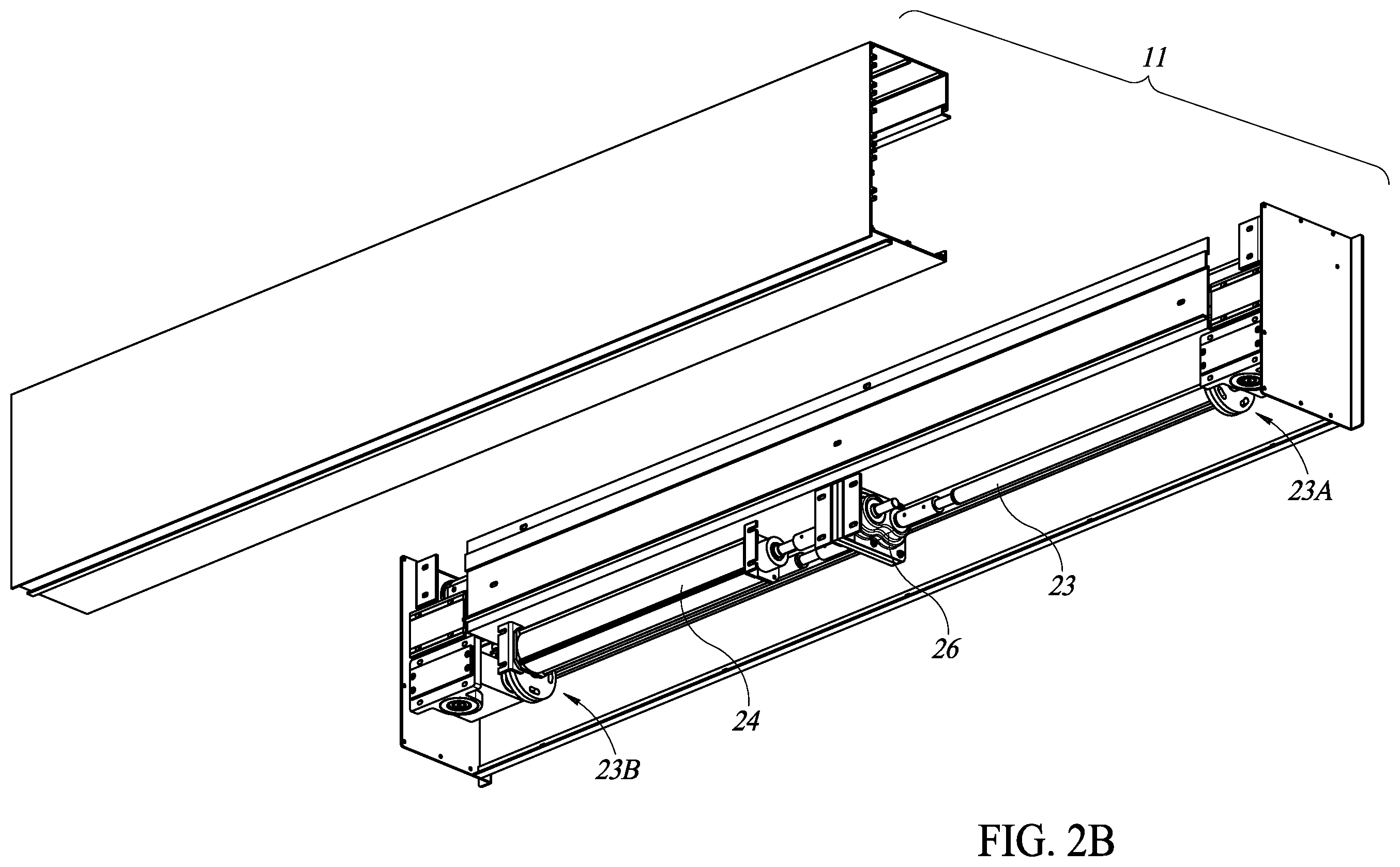 Patent US12378714 Figure 3 – Wall mounted motorized clothes hanging devices