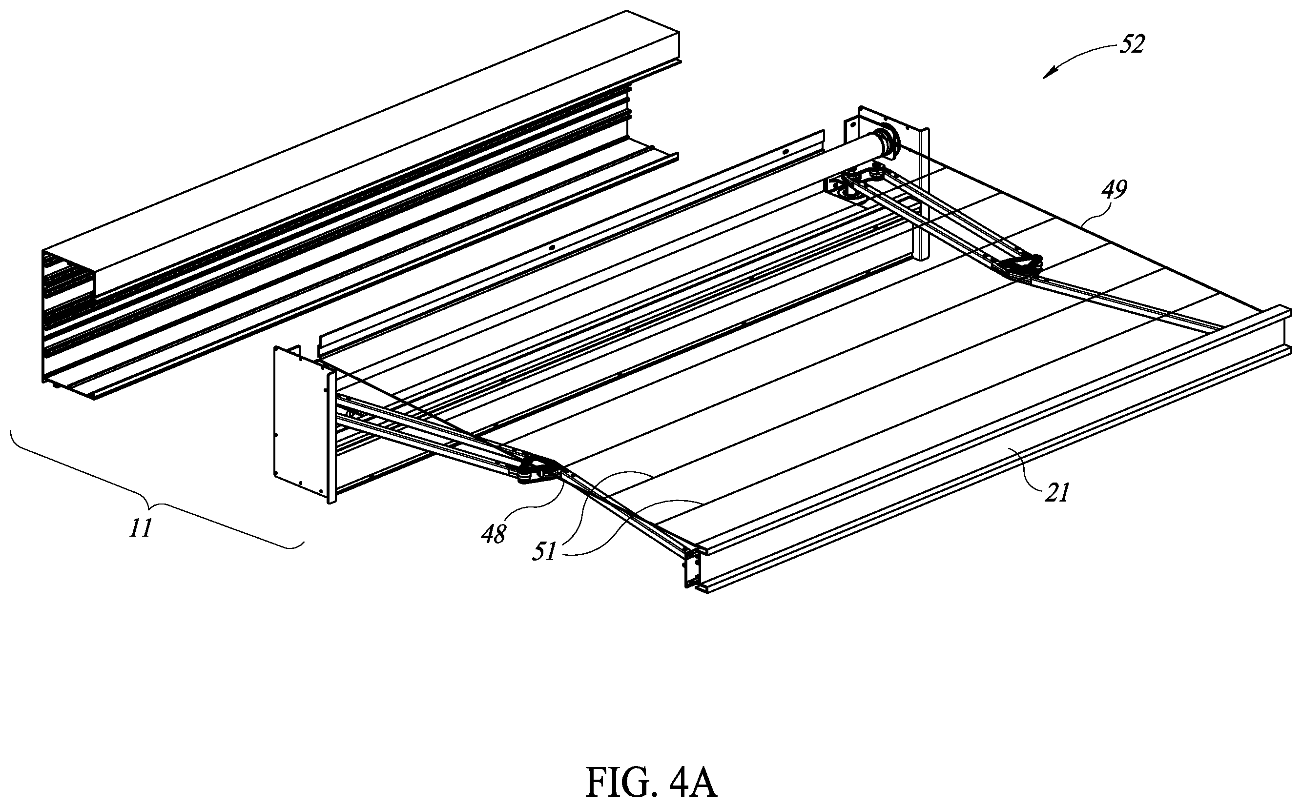 Patent US12378714 Figure 5 – Wall mounted motorized clothes hanging devices