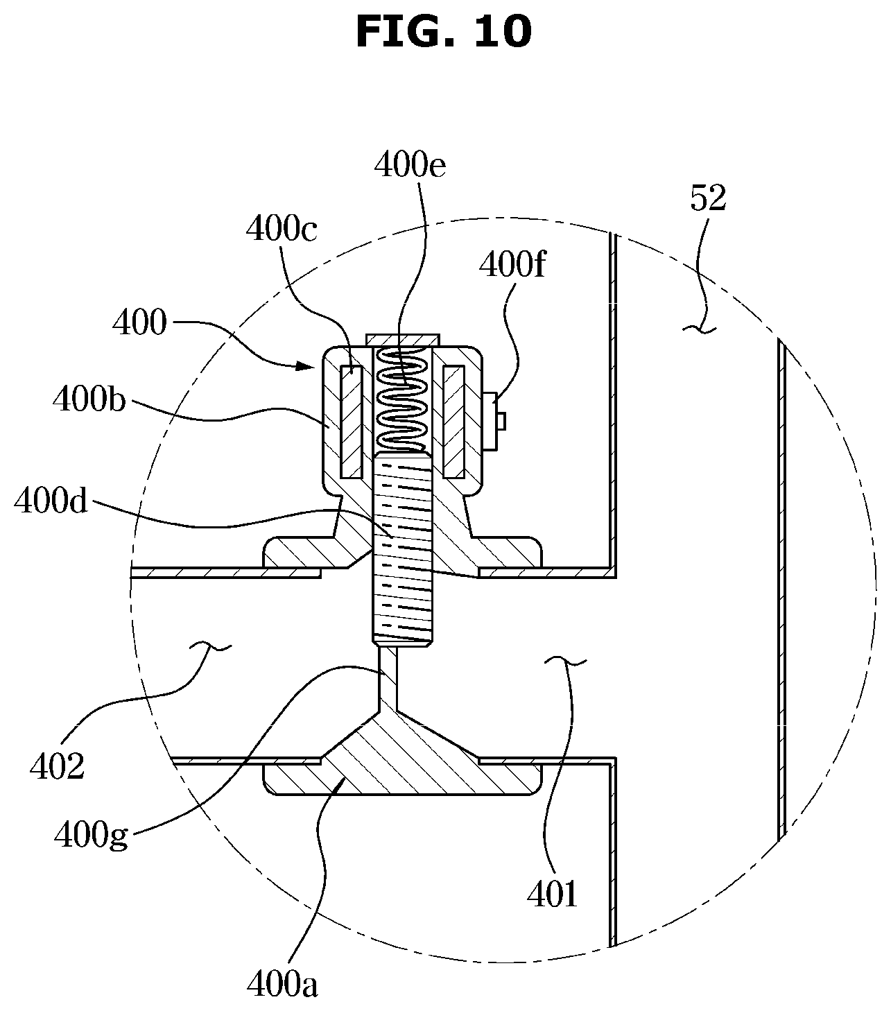 Patent US12378718 Figure 10 – Clothes care apparatus