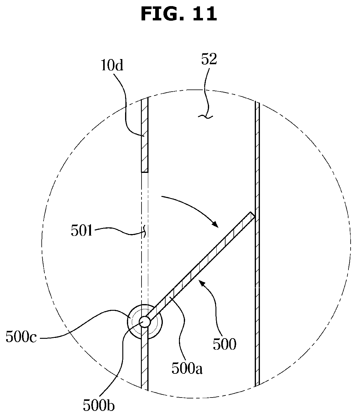 Patent US12378718 Figure 11 – Clothes care apparatus
