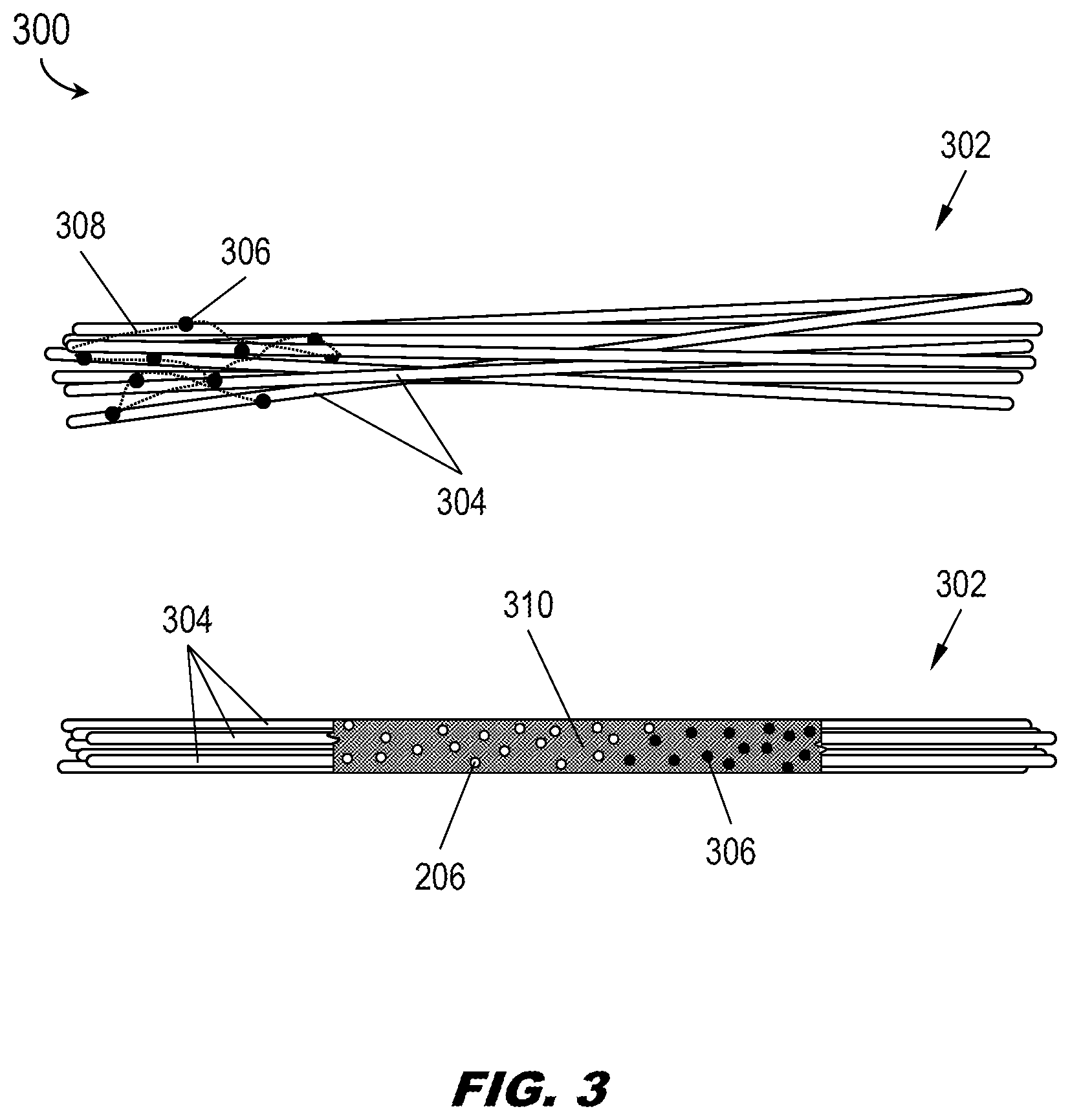 Patent US12378722 Figure 3 – Biocidal infused composite fabric for cabin interiors