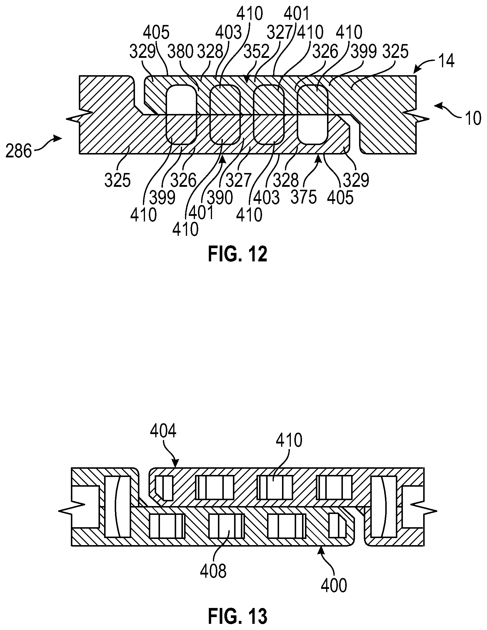 Patent US12378731 Figure 8 – Overlapping modular mat system including mat components having fortifying members