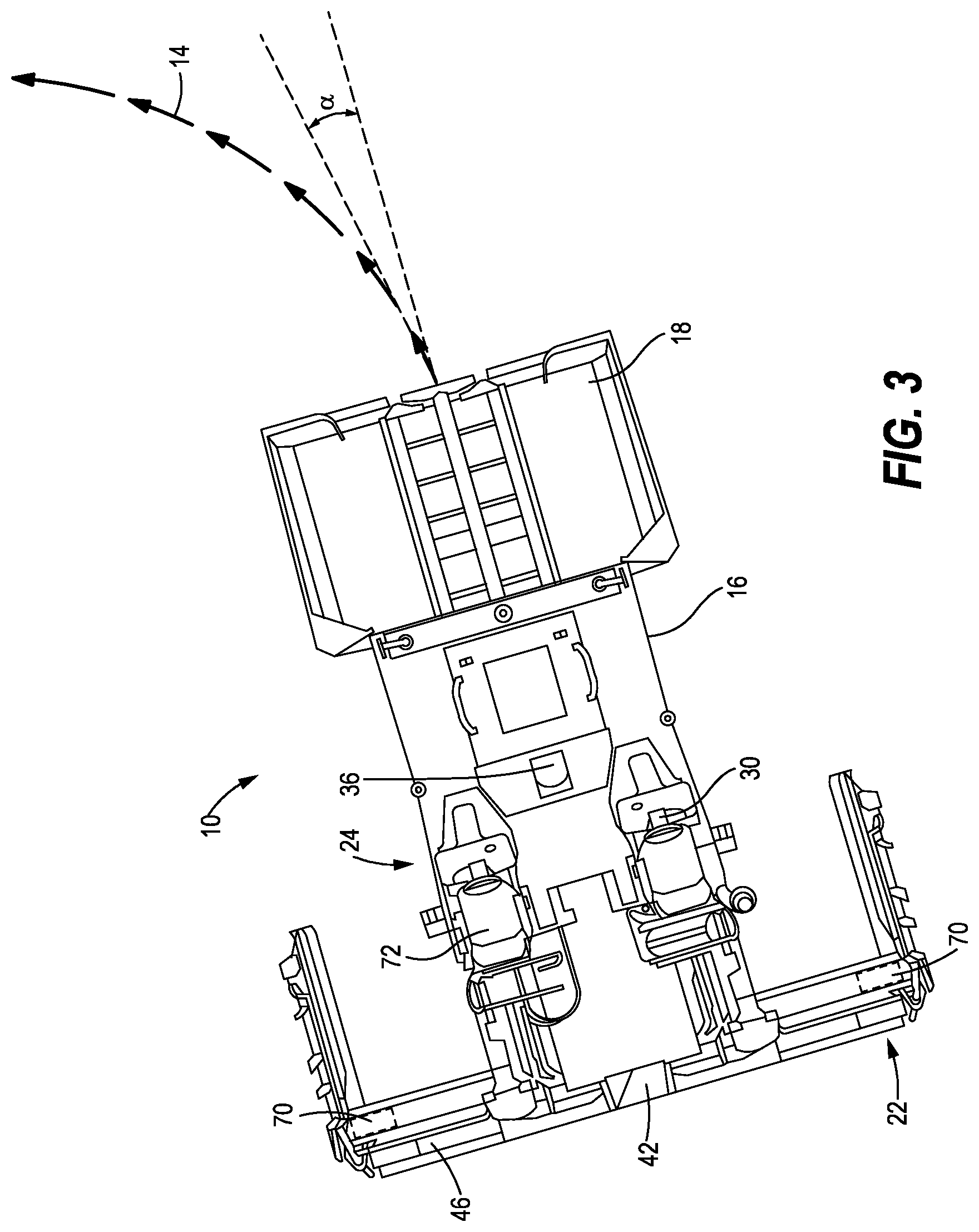 Patent US12378735 Figure 3 – Automatic material feed adjustment system