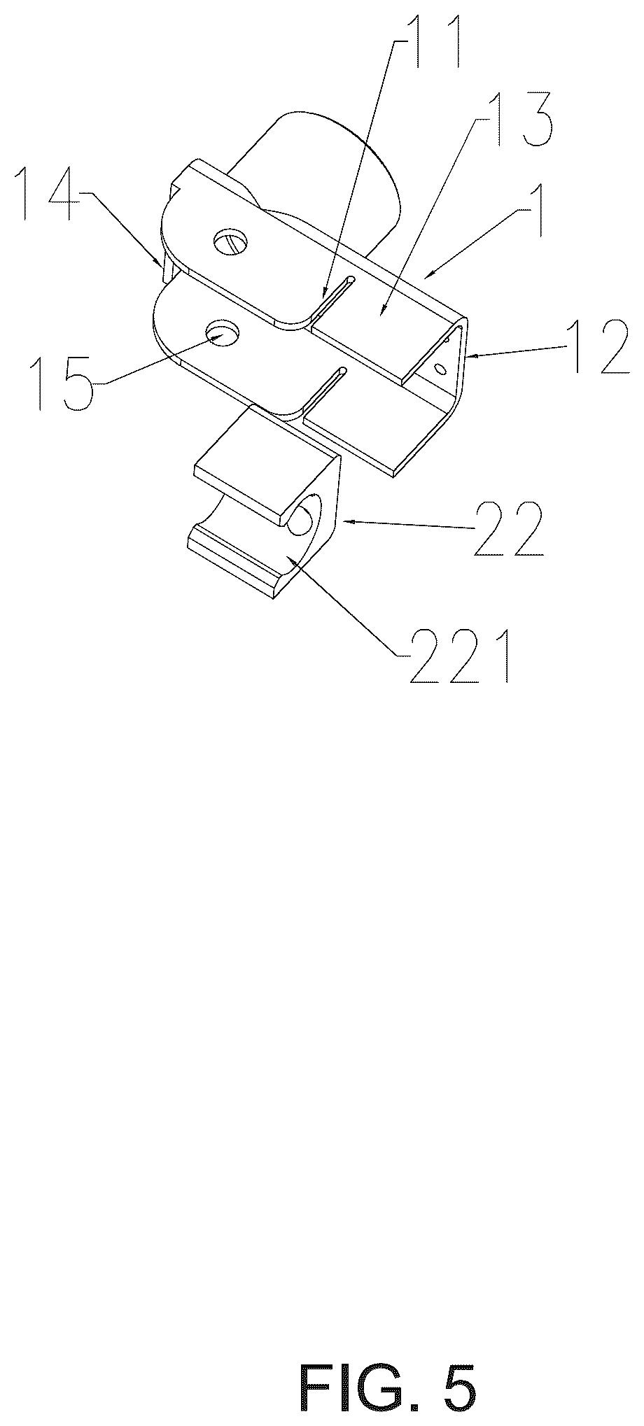 Patent US12378738 Figure 5 – Anti-collision barrier gate arm