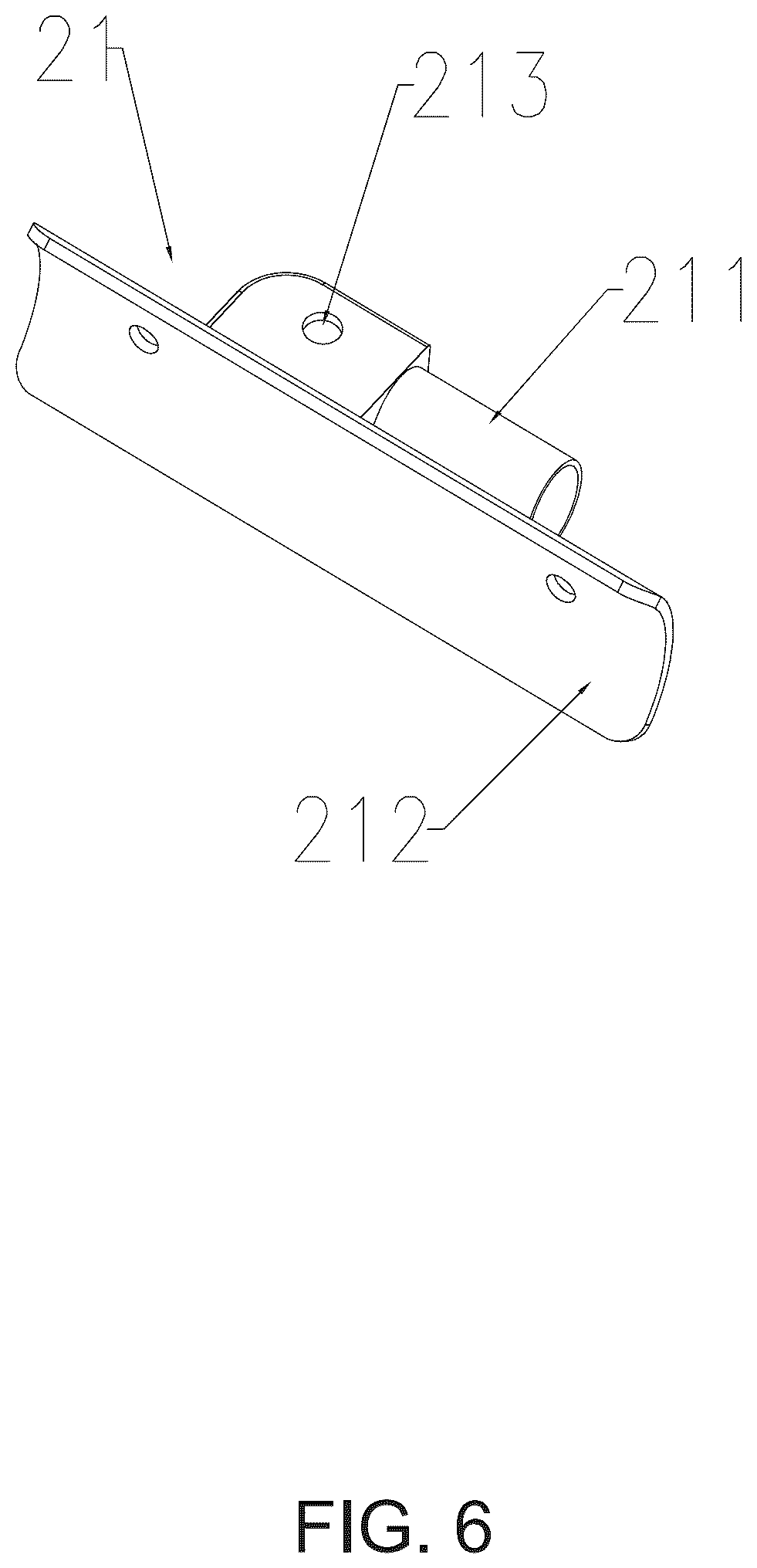 Patent US12378738 Figure 6 – Anti-collision barrier gate arm