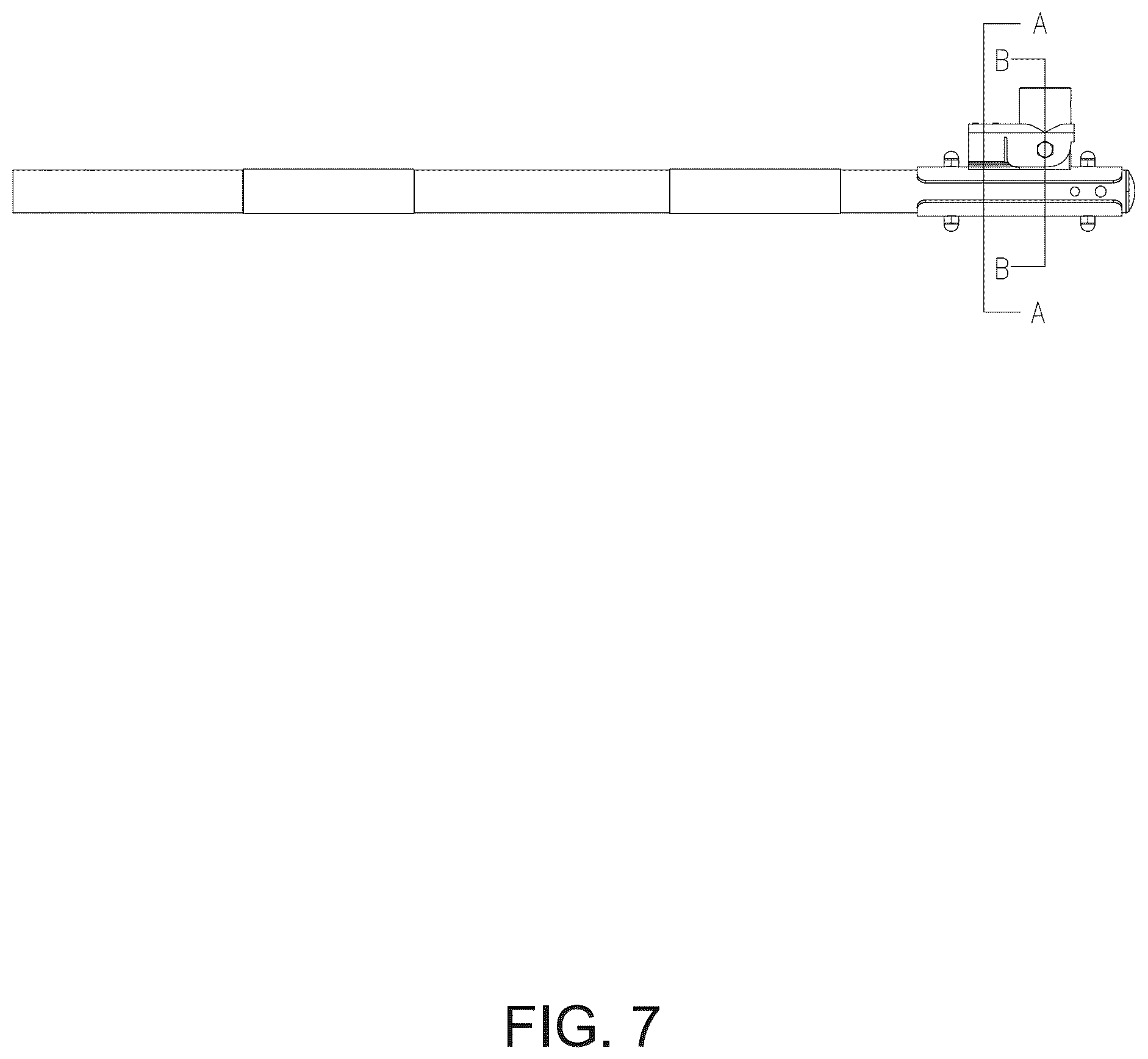 Patent US12378738 Figure 7 – Anti-collision barrier gate arm