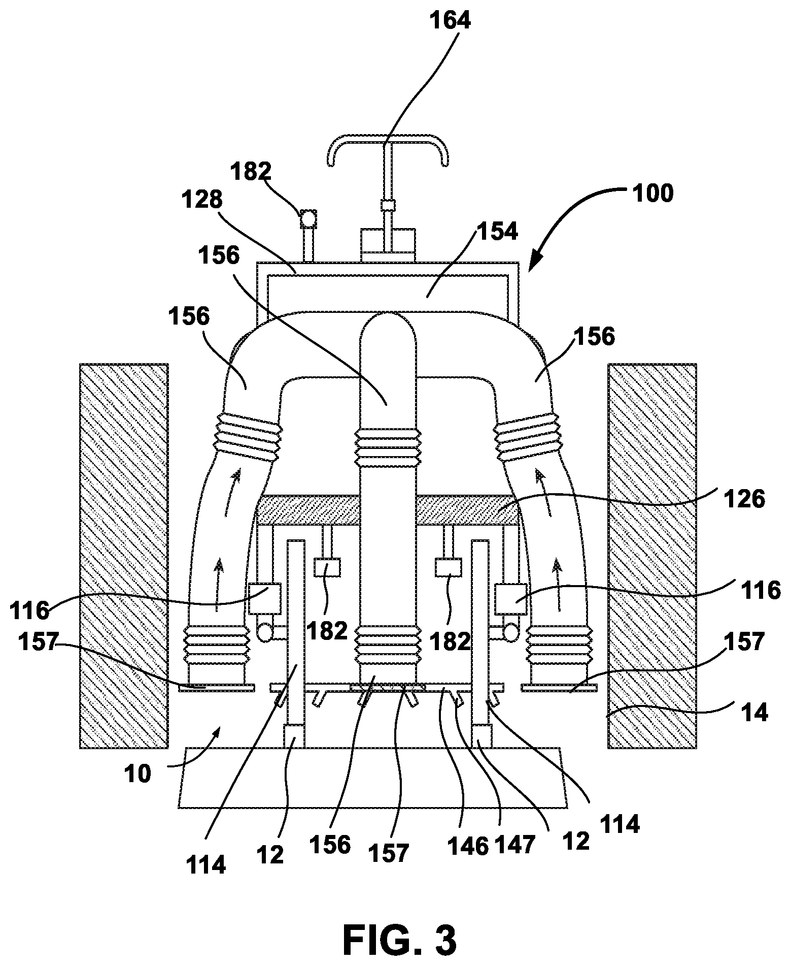 Patent US12378739 Figure 3 – Rail track cleaner vehicle