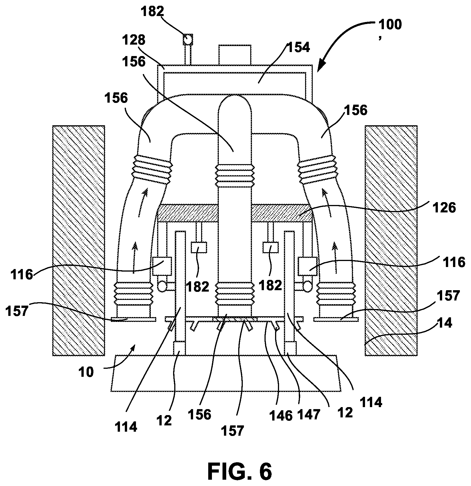 Patent US12378739 Figure 6 – Rail track cleaner vehicle