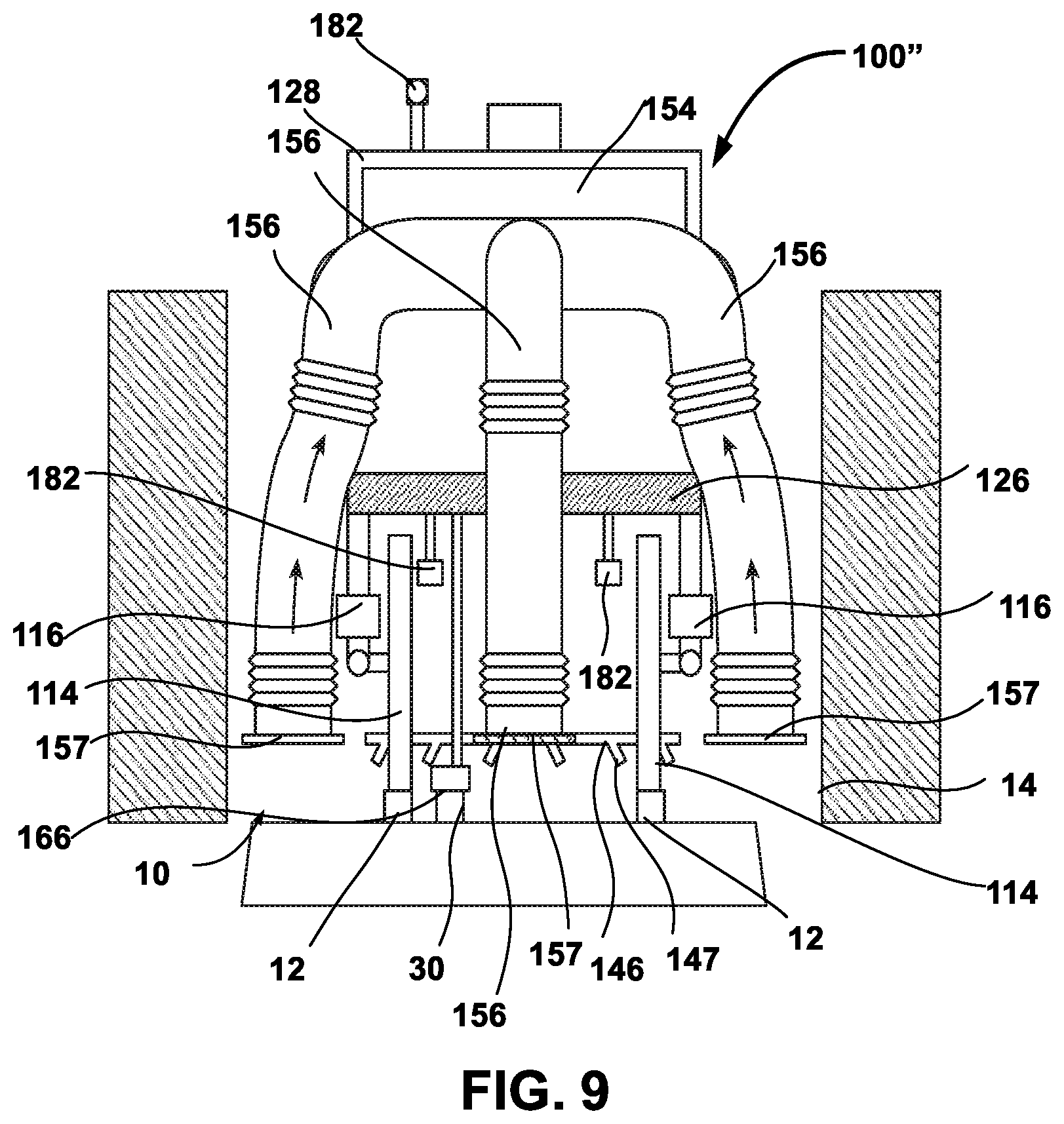 Patent US12378739 Figure 9 – Rail track cleaner vehicle