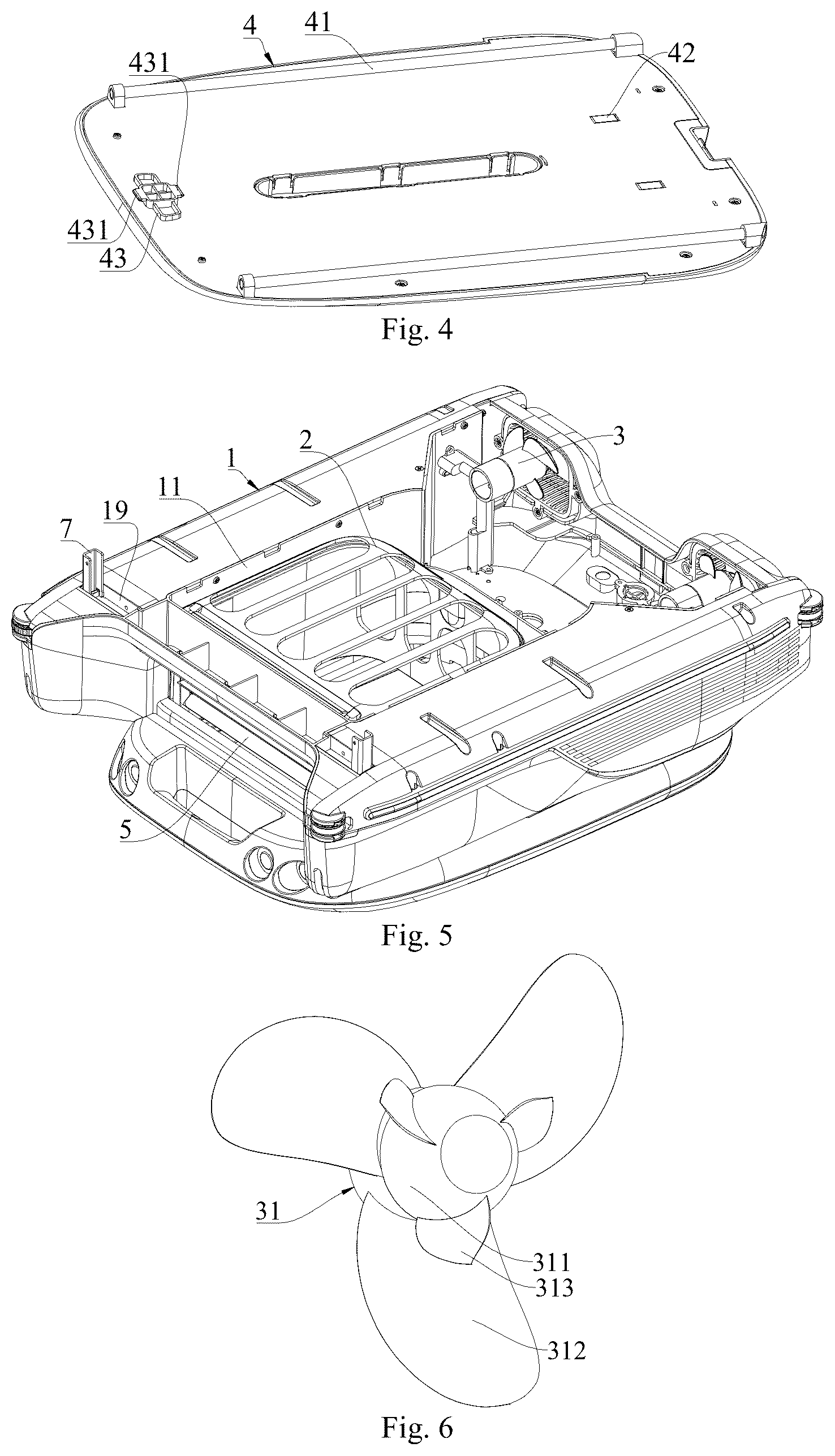 Patent US12378741 Figure 2 – Water surface automatic cleaning apparatus