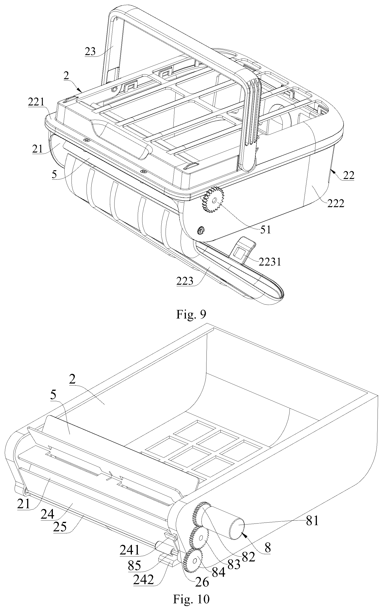 Patent US12378741 Figure 4 – Water surface automatic cleaning apparatus