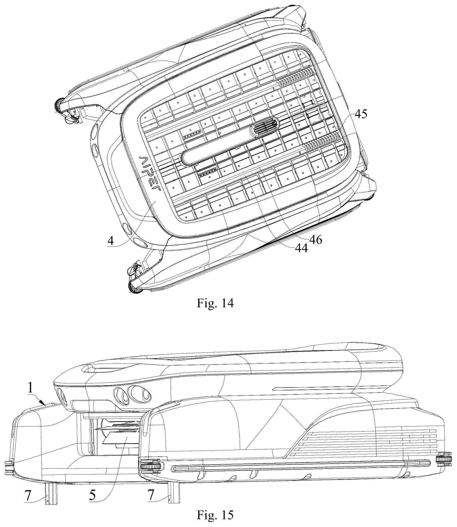 Patent US12378741 Figure 6 – Water surface automatic cleaning apparatus