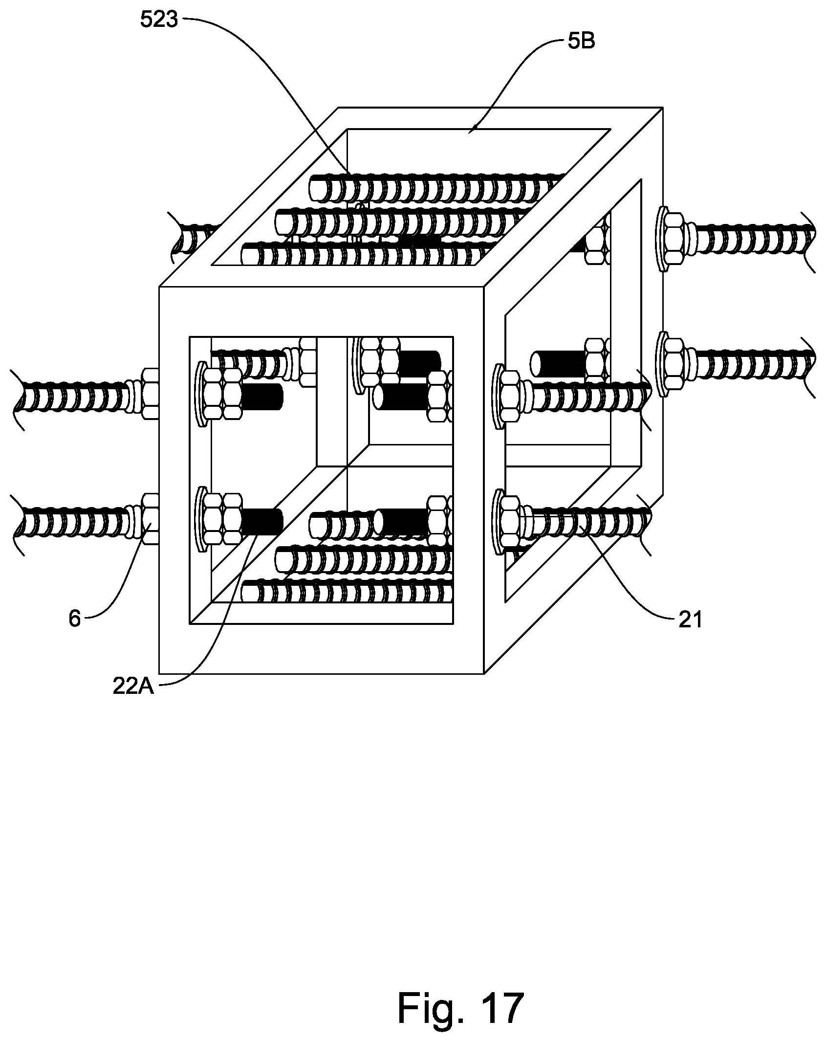 Patent US12378743 Figure 17 – Multi-piece pre-assembled raft foundation and construction method thereof