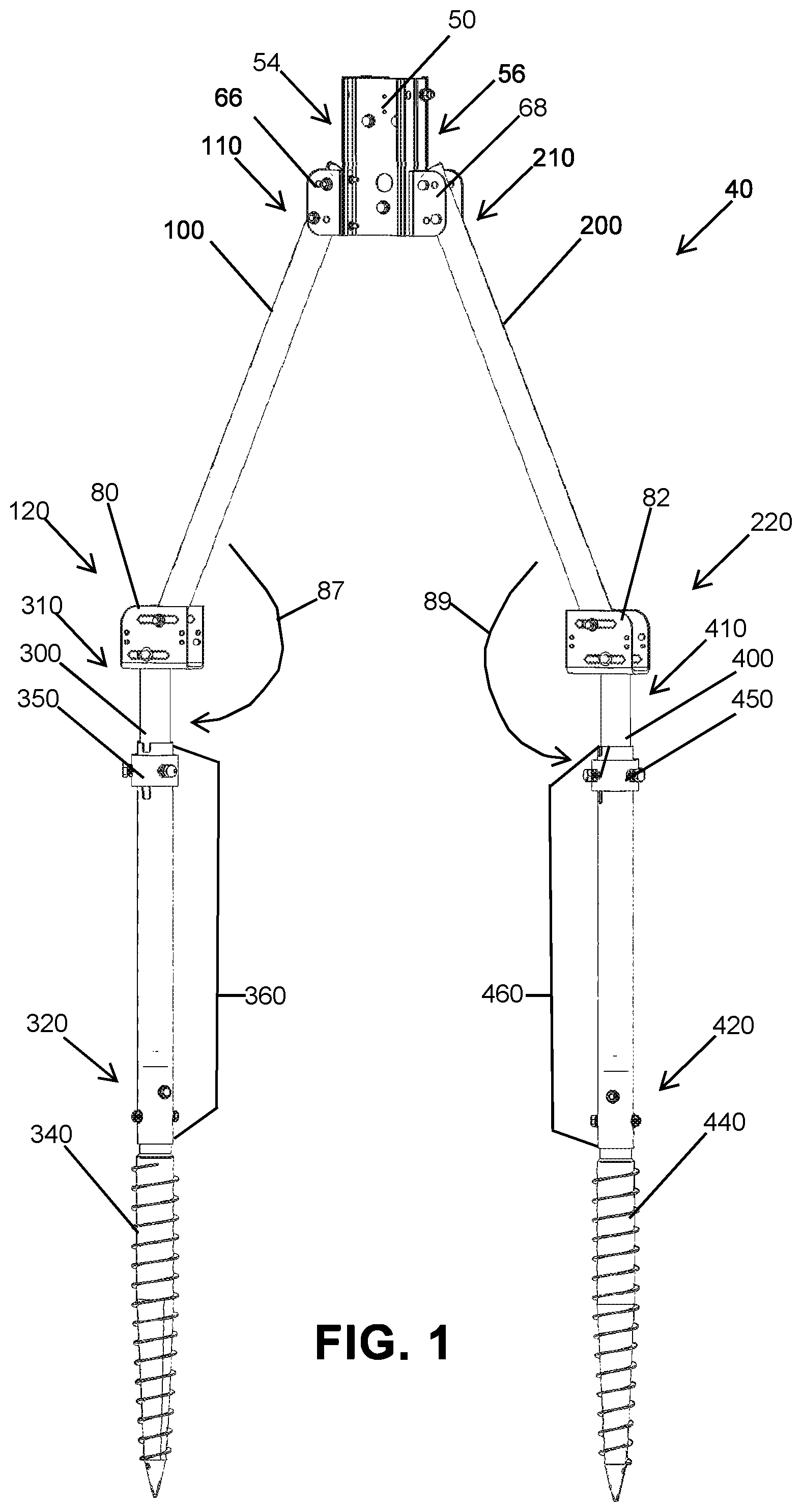 Patent US12378744 Figure 1 – Solar tracker interface and method