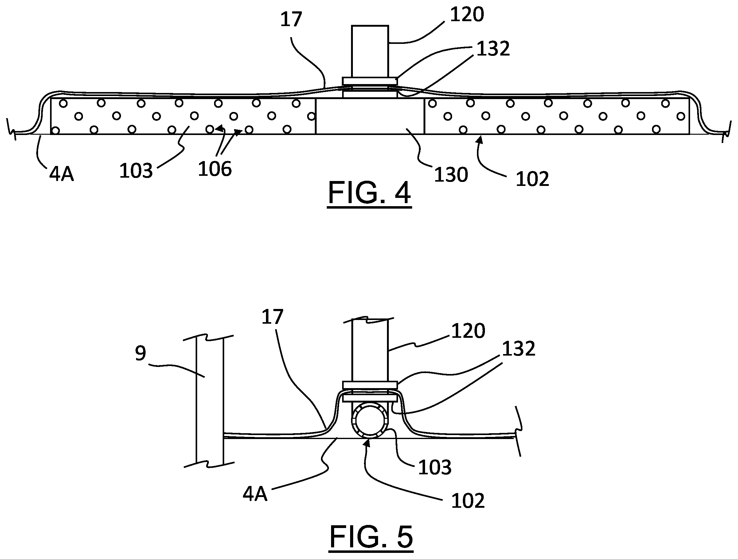 Patent US12378745 Figure 4 – Radon gas mitigation system and kit for a building with a crawlspace