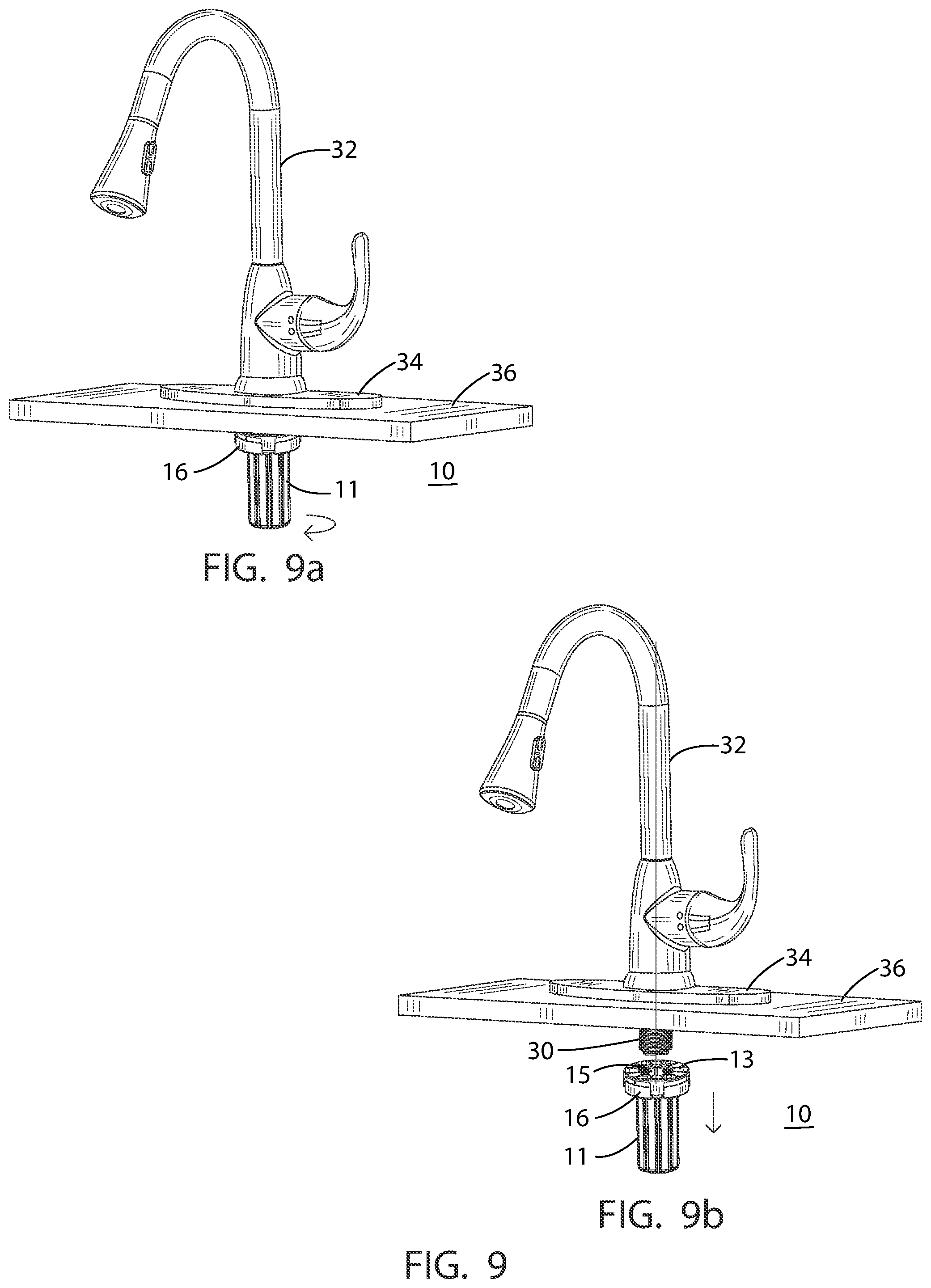 Patent US12378754 Figure 7 – Quick installation and release nut