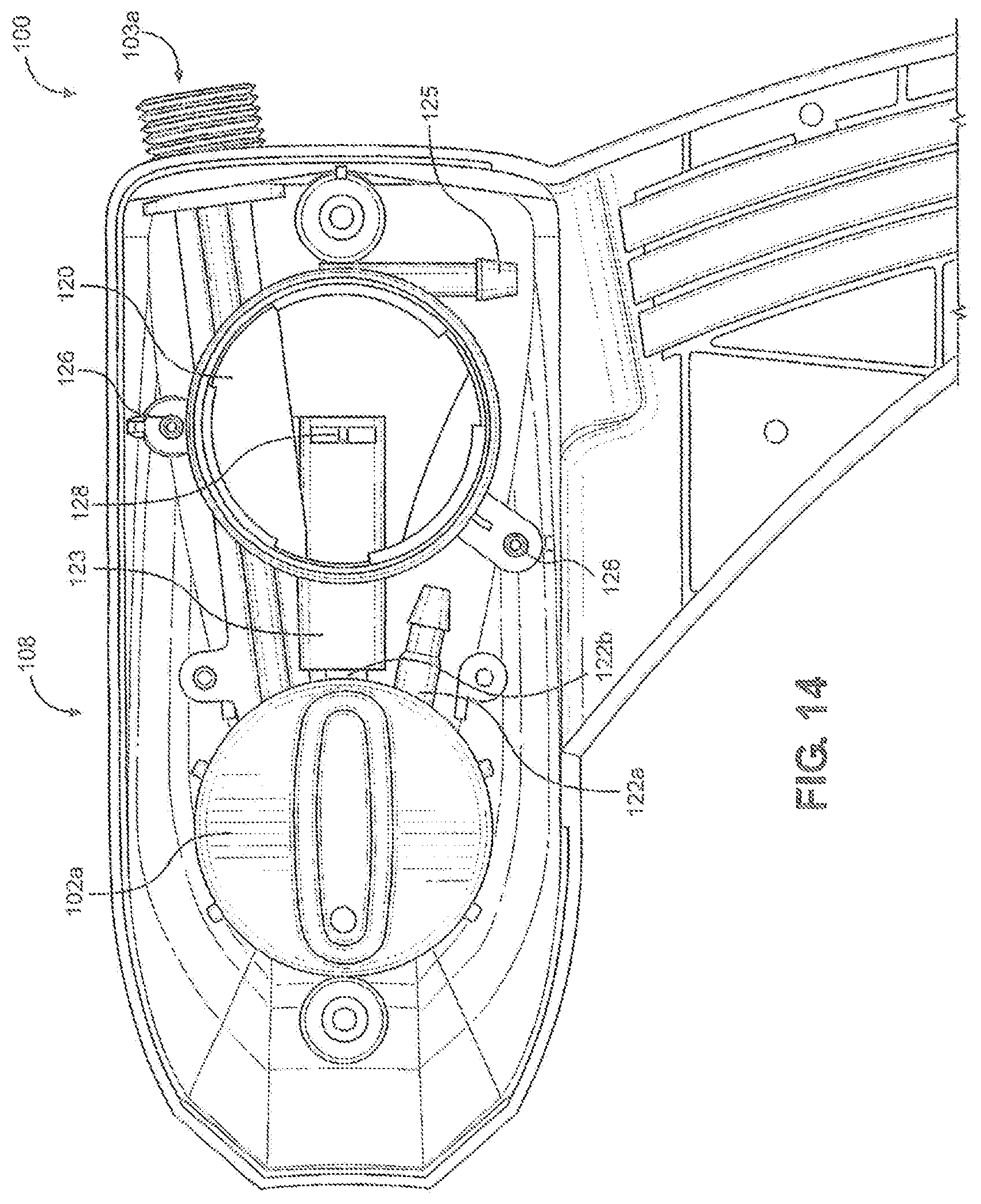 Patent US12378756 Figure 14 – Bidet washing apparatus with disinfectant wash feature