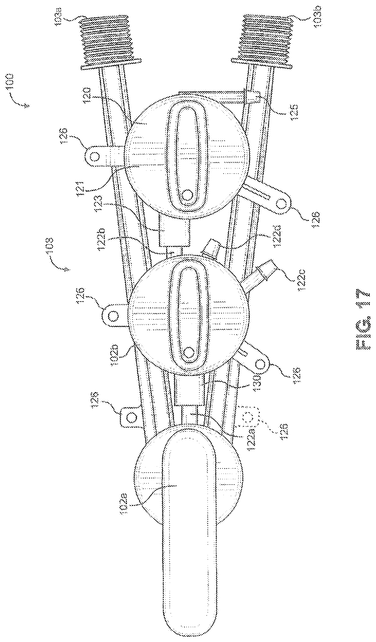 Patent US12378756 Figure 17 – Bidet washing apparatus with disinfectant wash feature