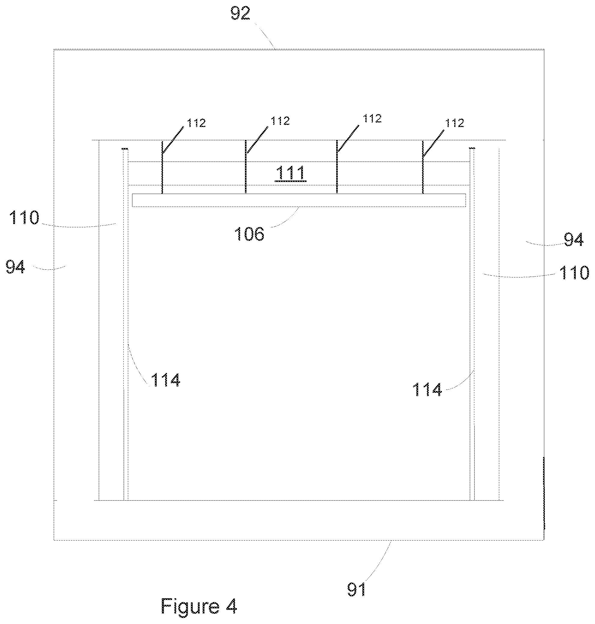 Patent US12378759 Figure 4 – Interior construction structures and systems