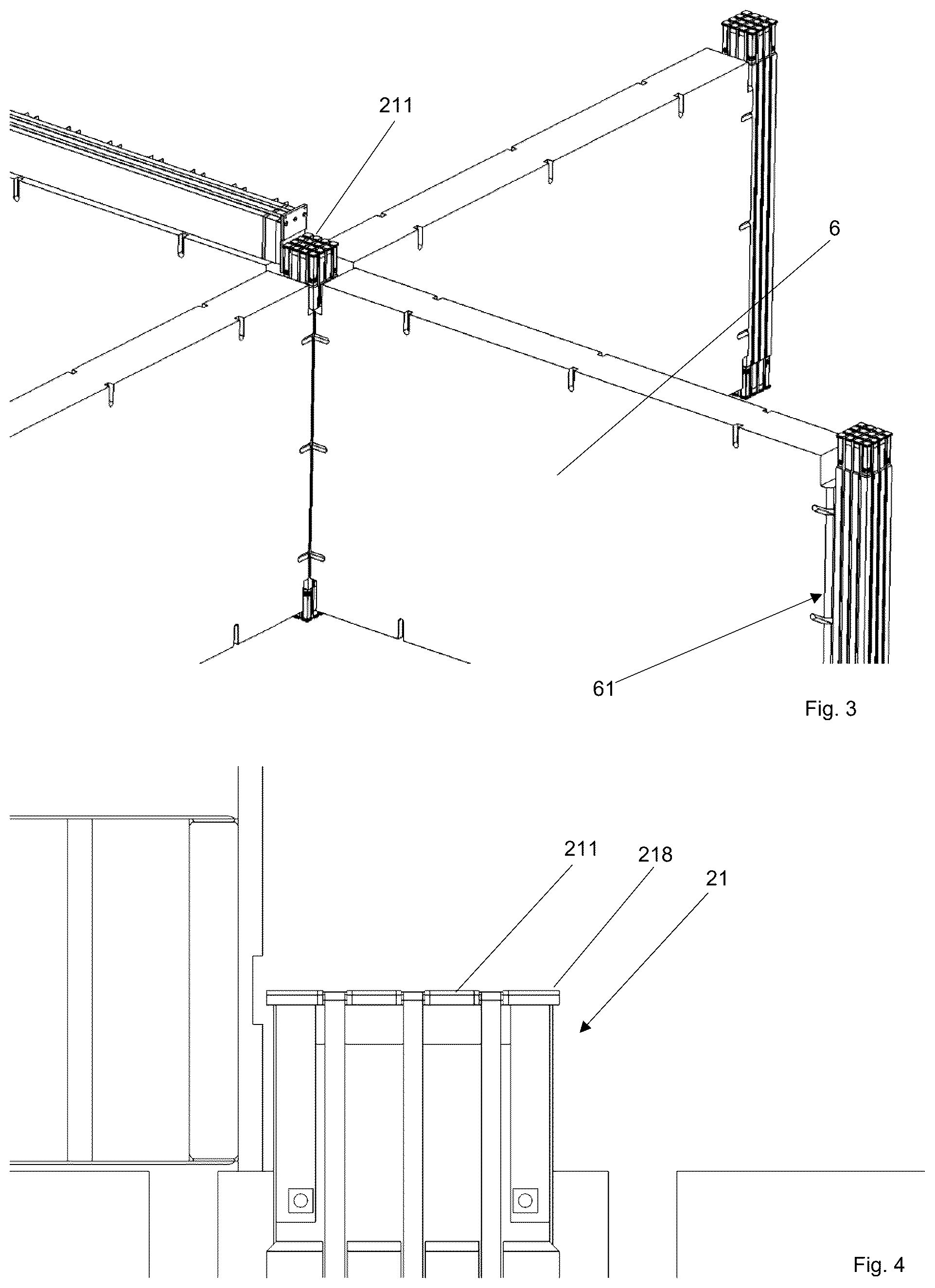 Patent US12378760 Figure 2 – Prefabricated building structure
