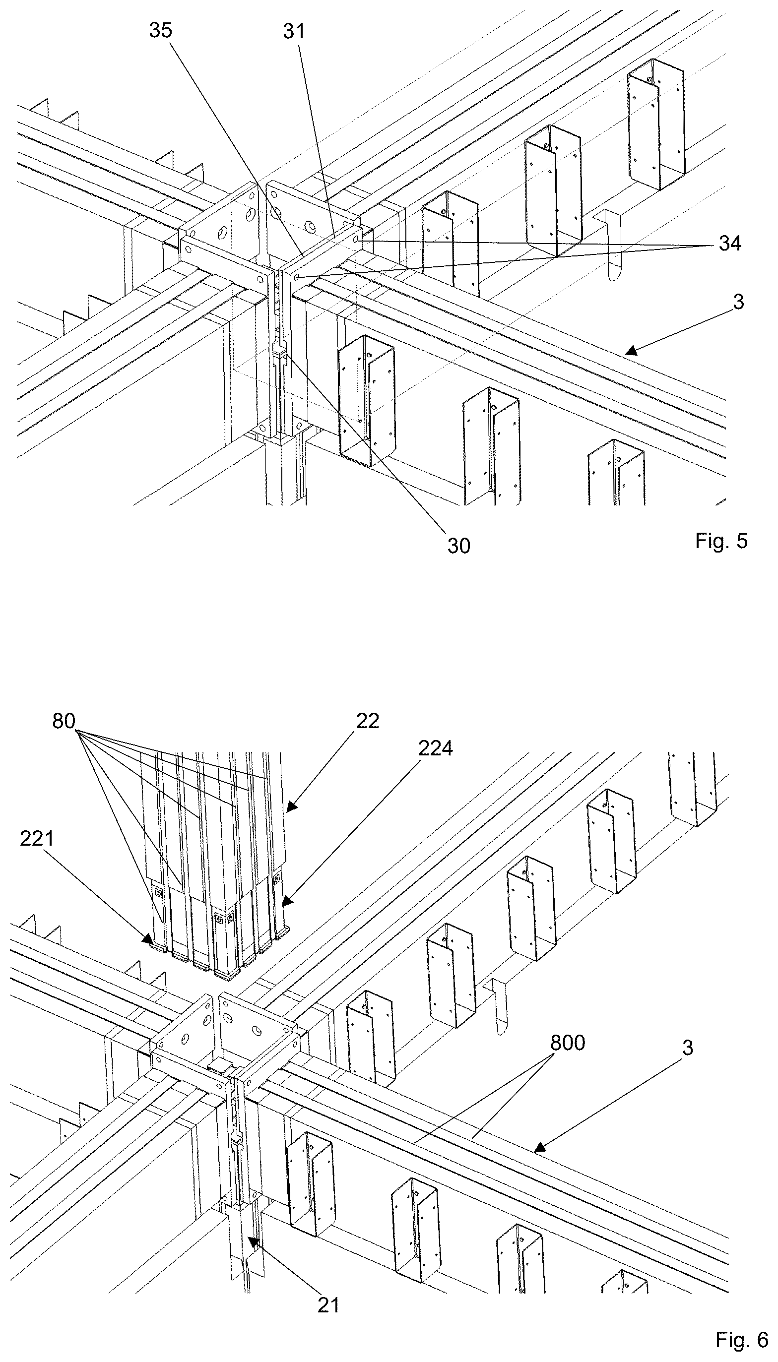 Patent US12378760 Figure 3 – Prefabricated building structure